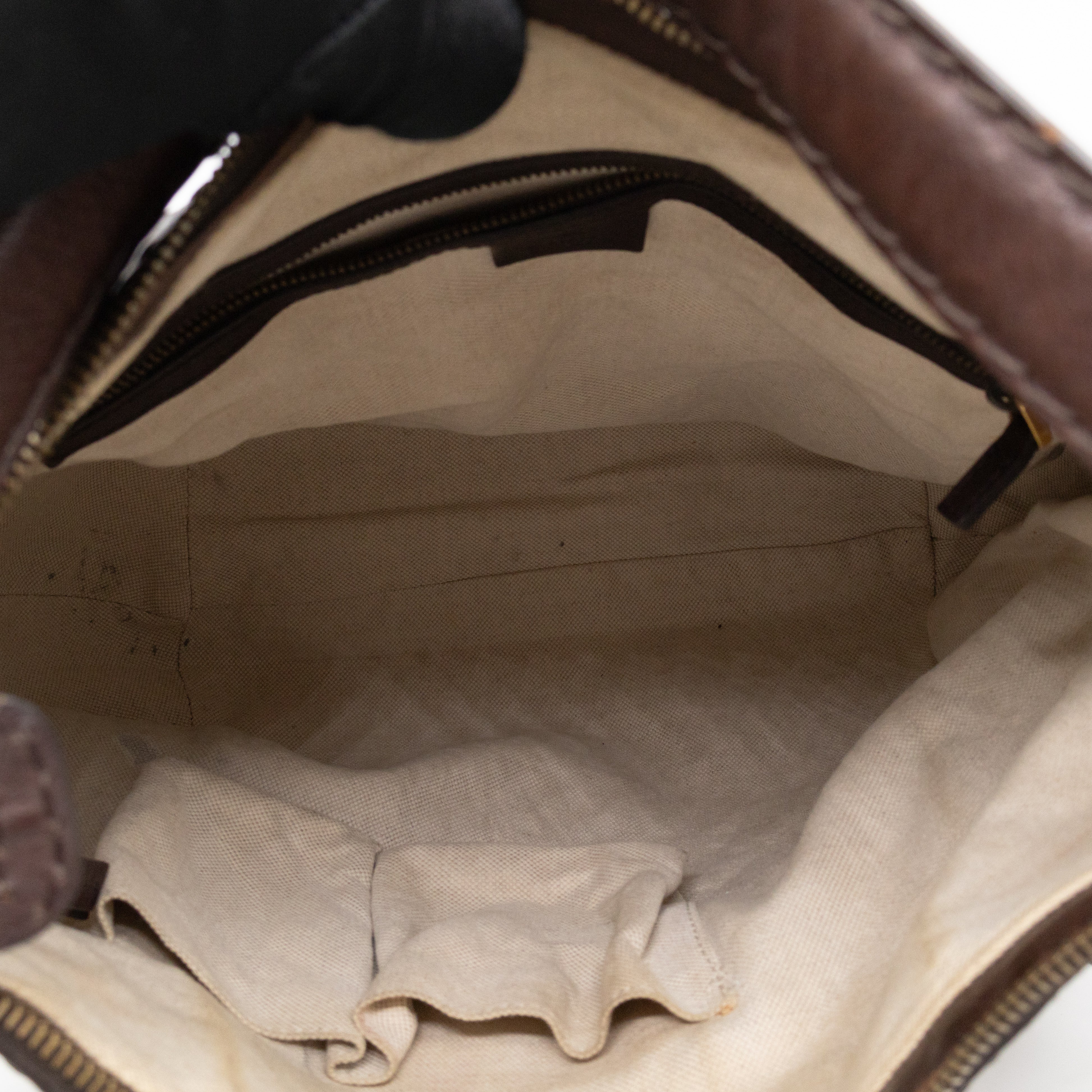 GG Running Hobo Bag Brown