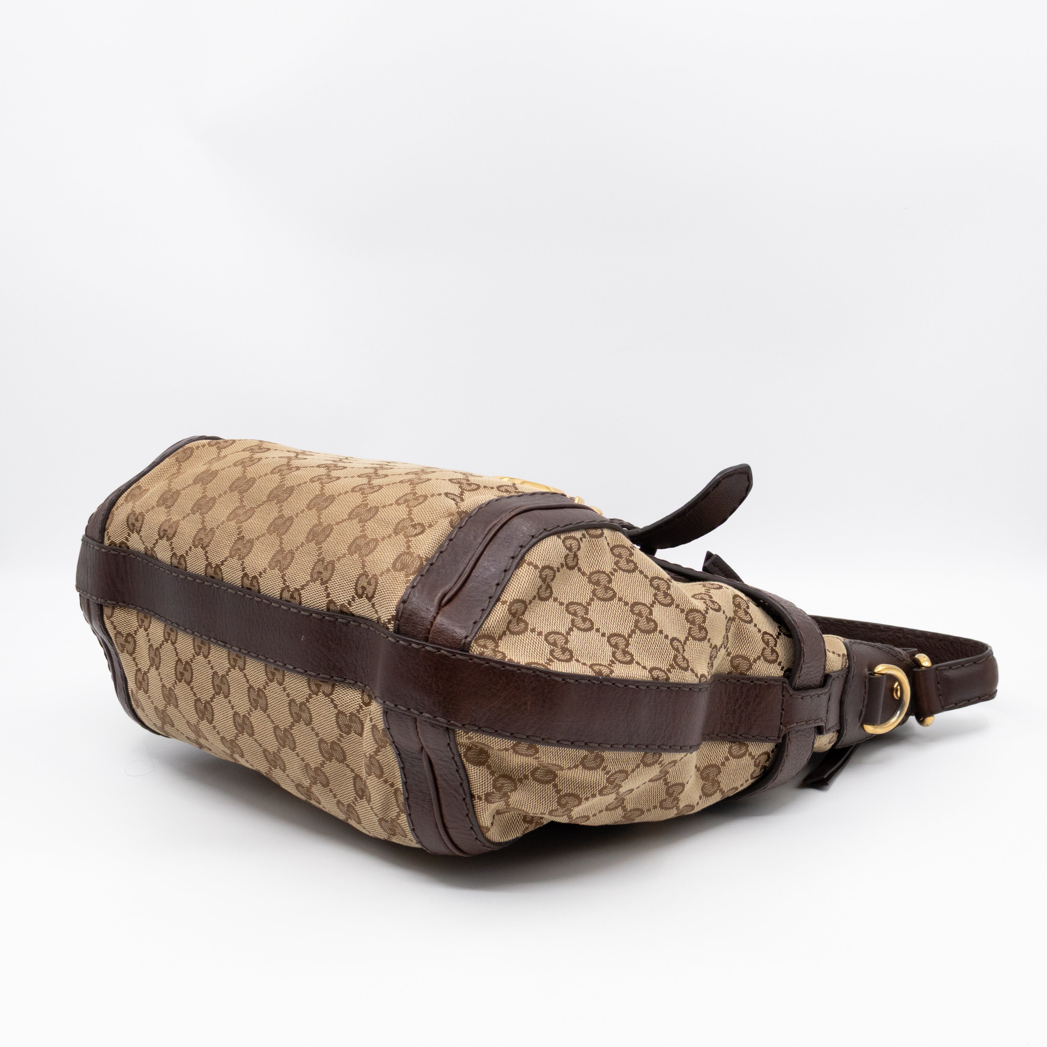 GG Running Hobo Bag Brown
