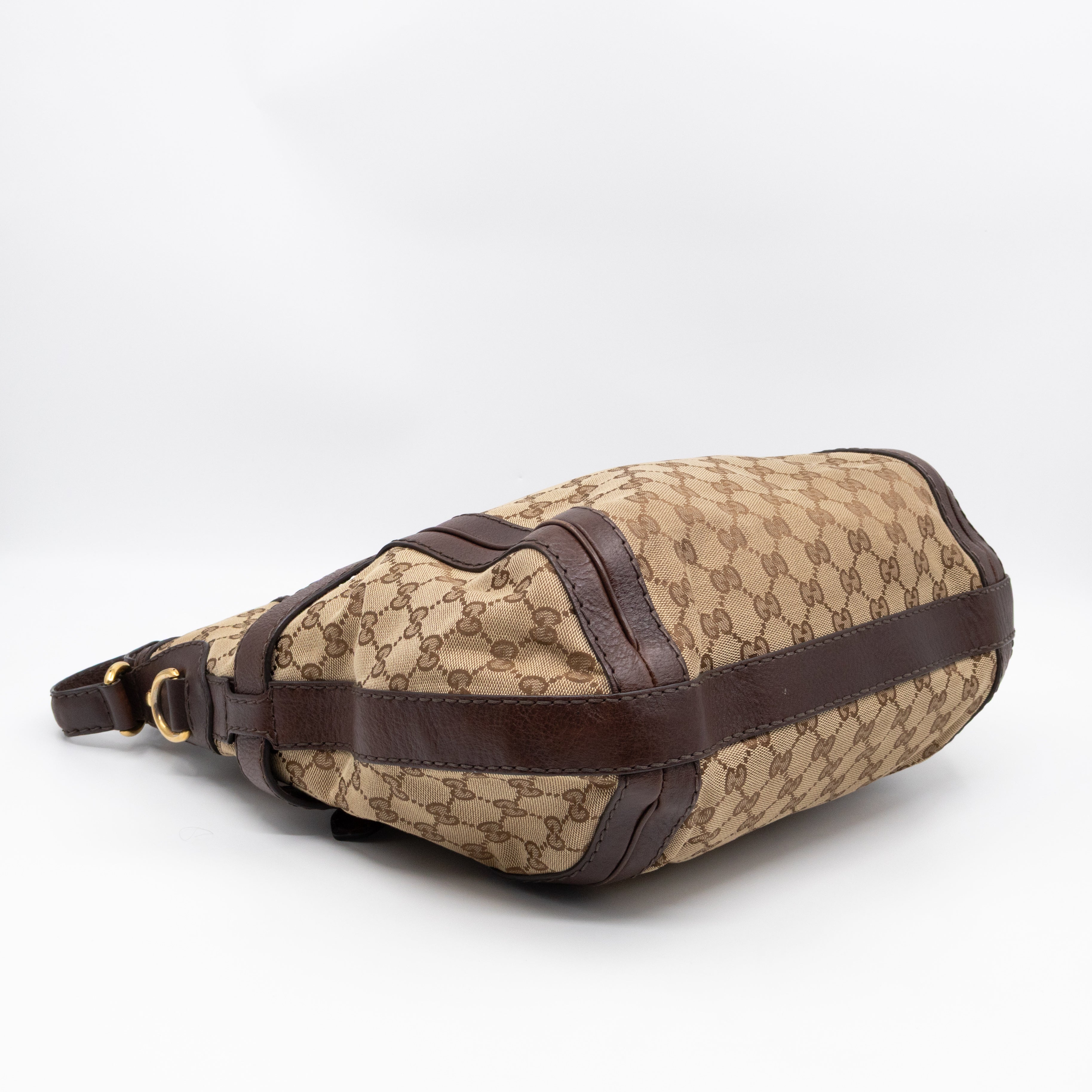 GG Running Hobo Bag Brown