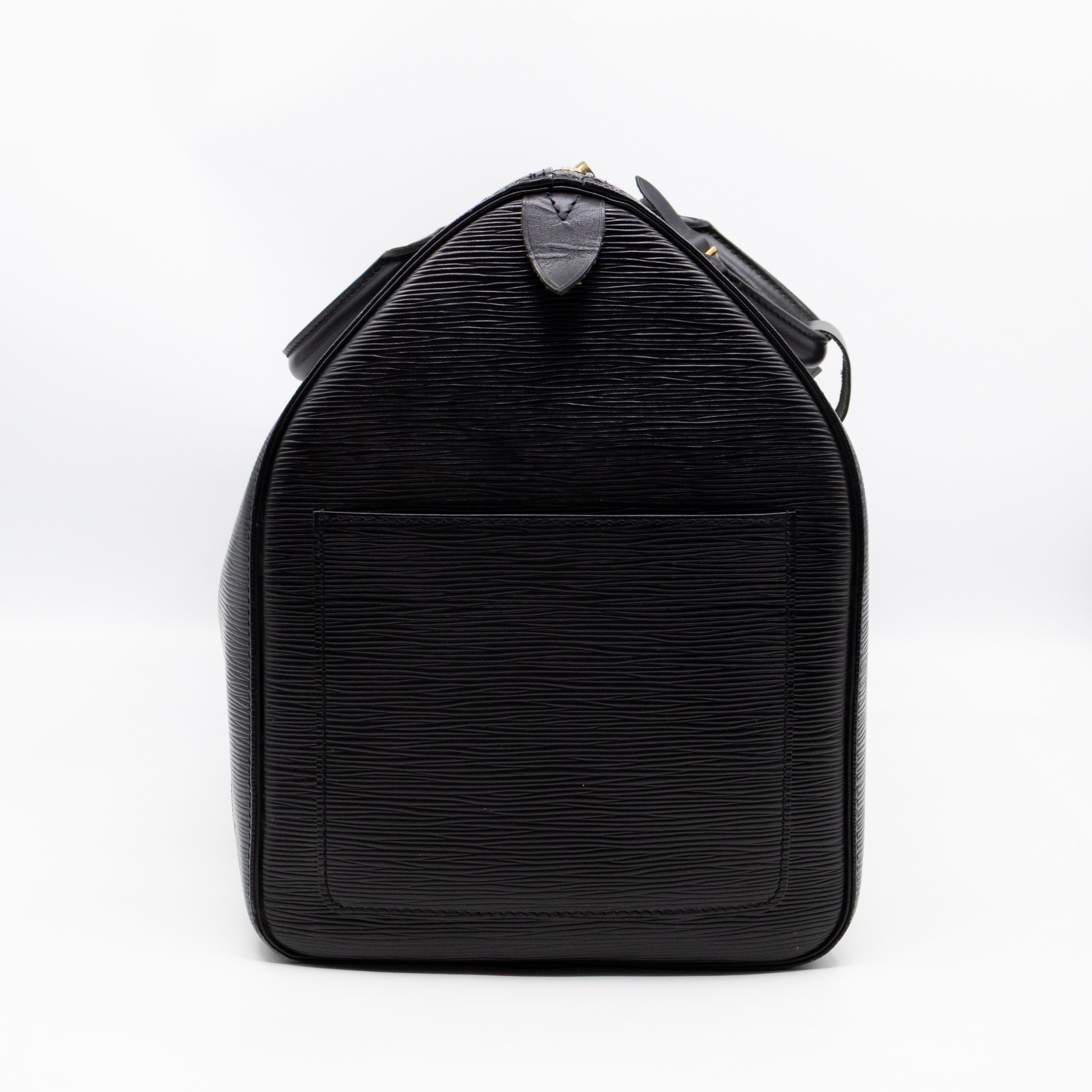 Keepall 50 Black Epi Leather