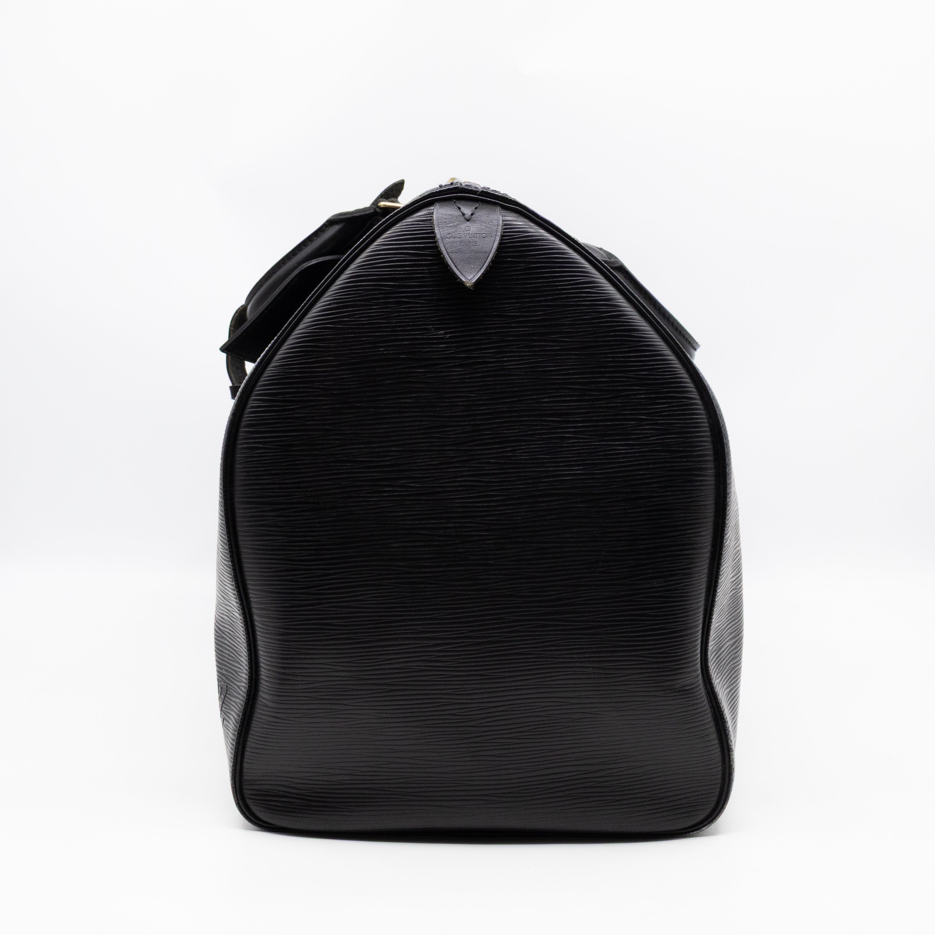 Keepall 50 Black Epi Leather