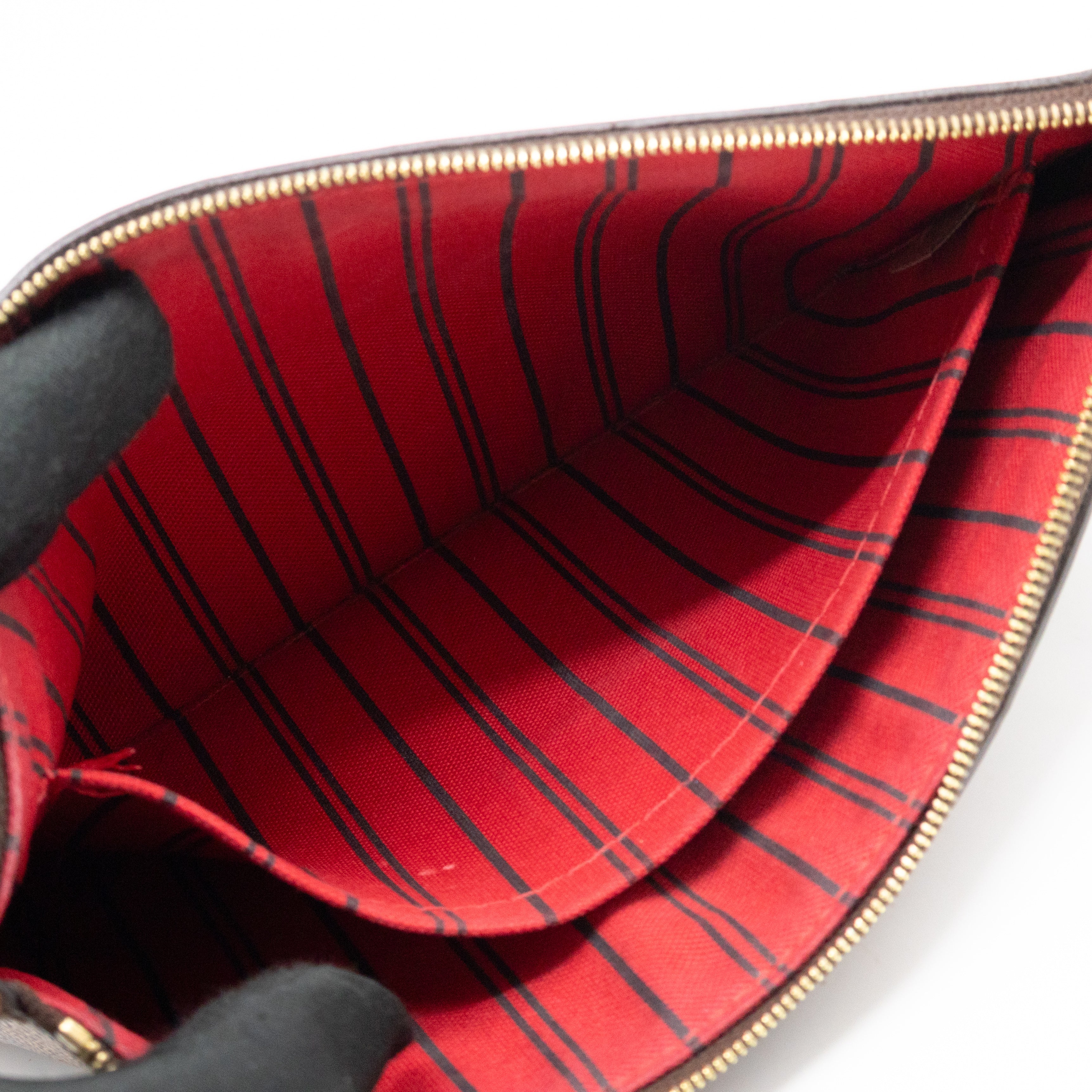 Neverfull Pochette Damier Ebene