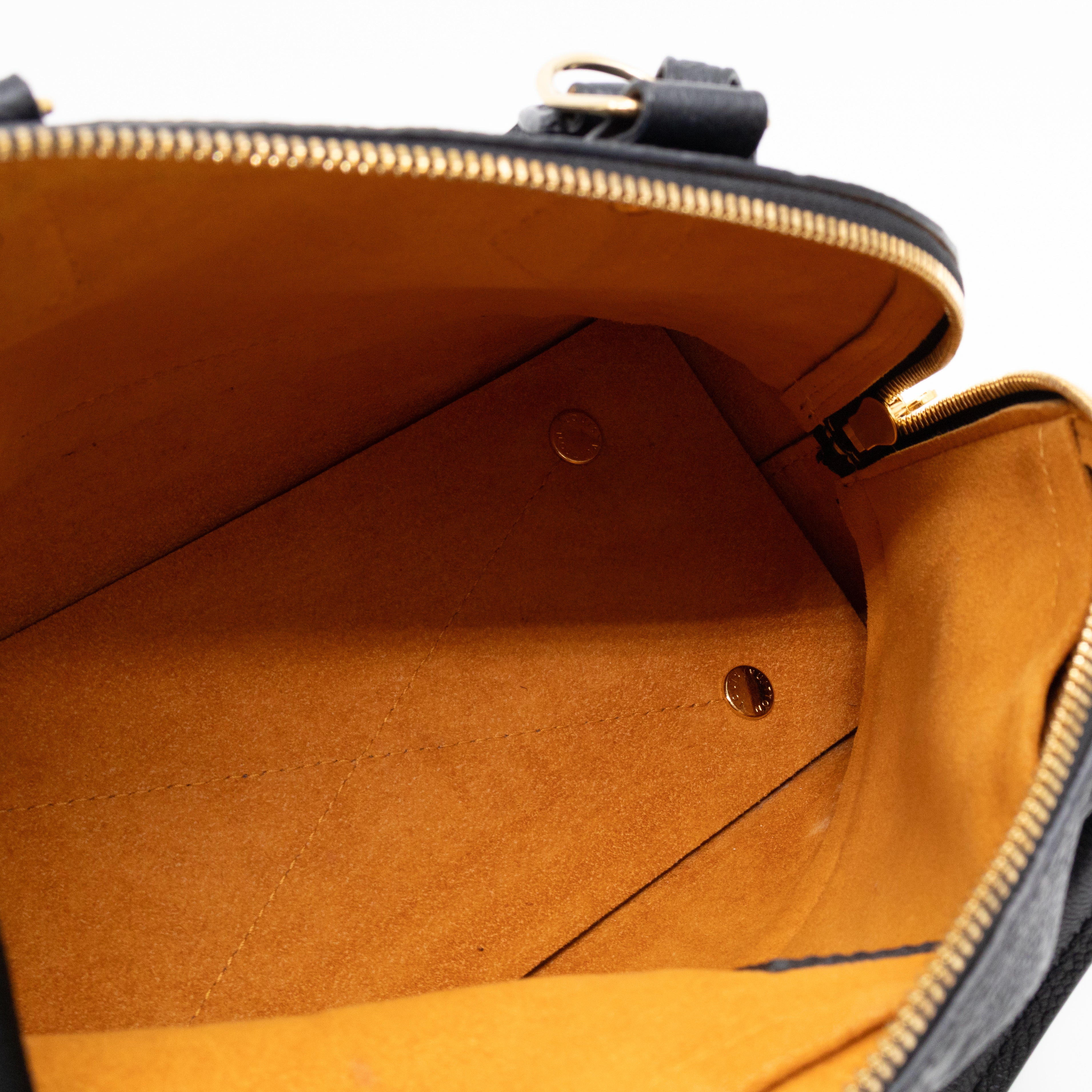 Neo Alma BB Black Monogram Empreinte Leather