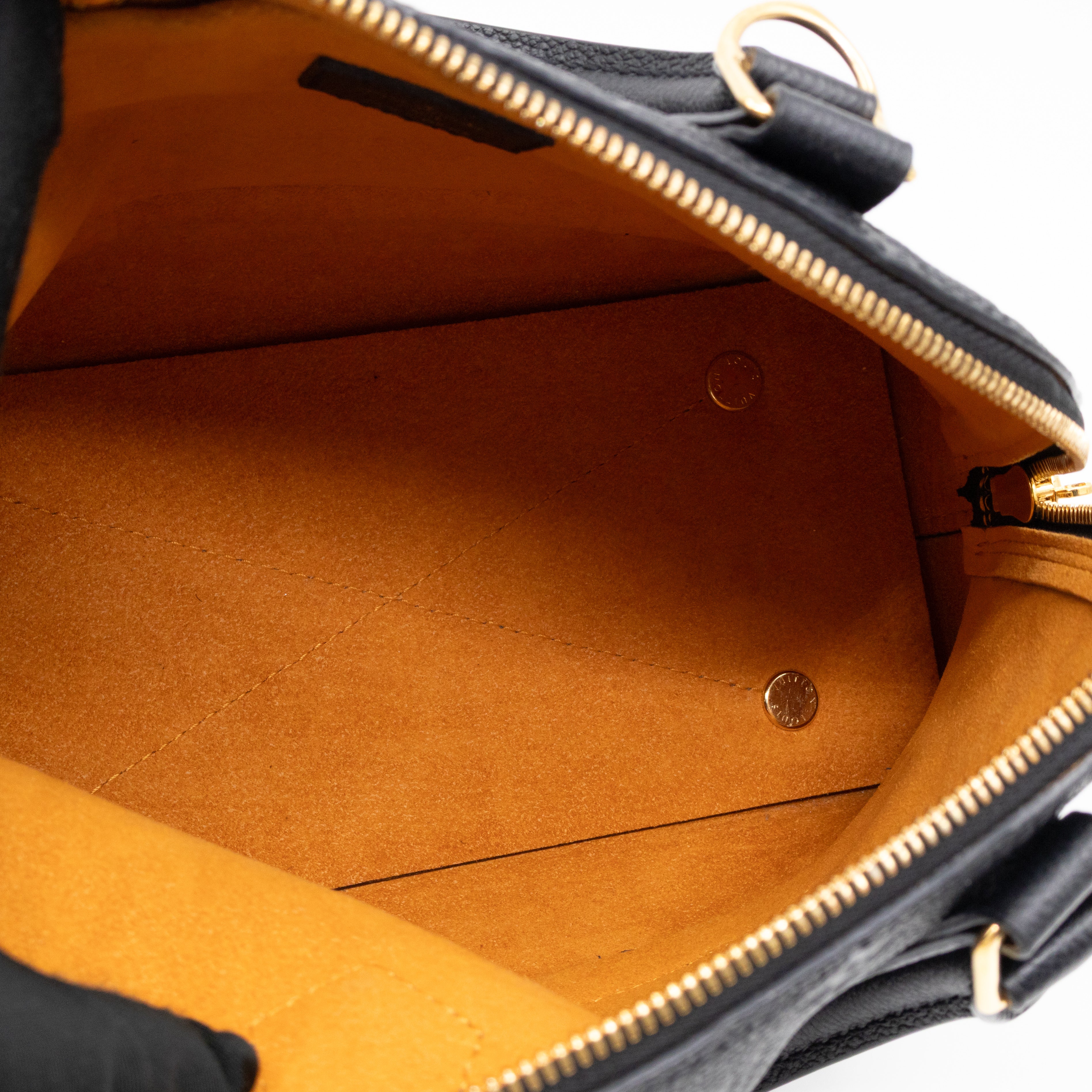 Neo Alma BB Black Monogram Empreinte Leather