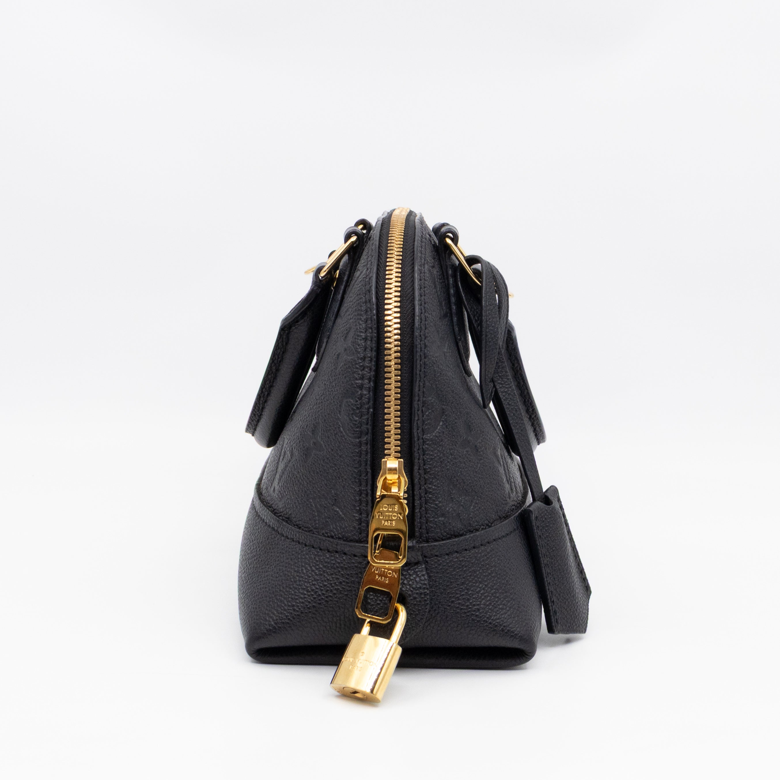 Neo Alma BB Black Monogram Empreinte Leather
