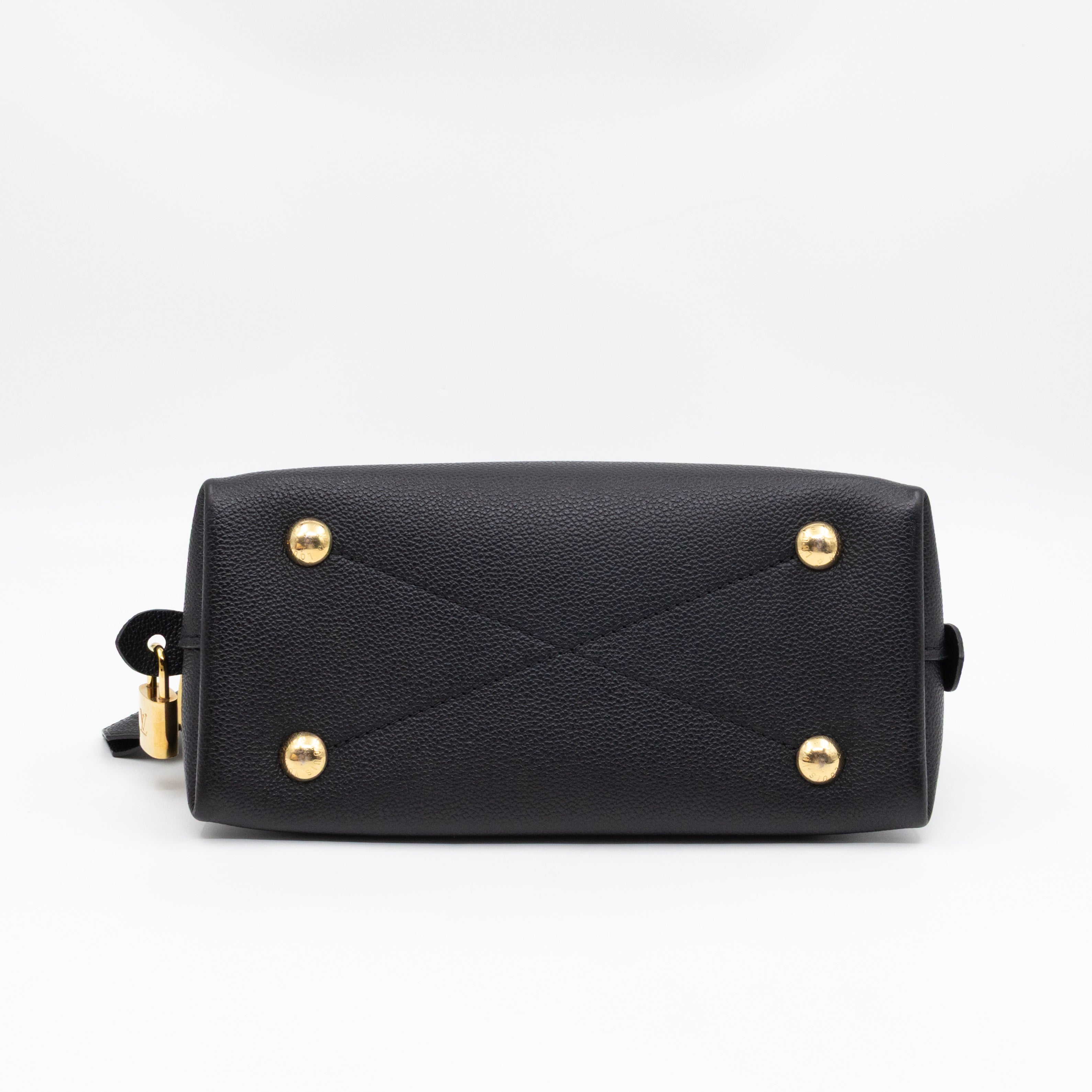 Neo Alma BB Black Monogram Empreinte Leather