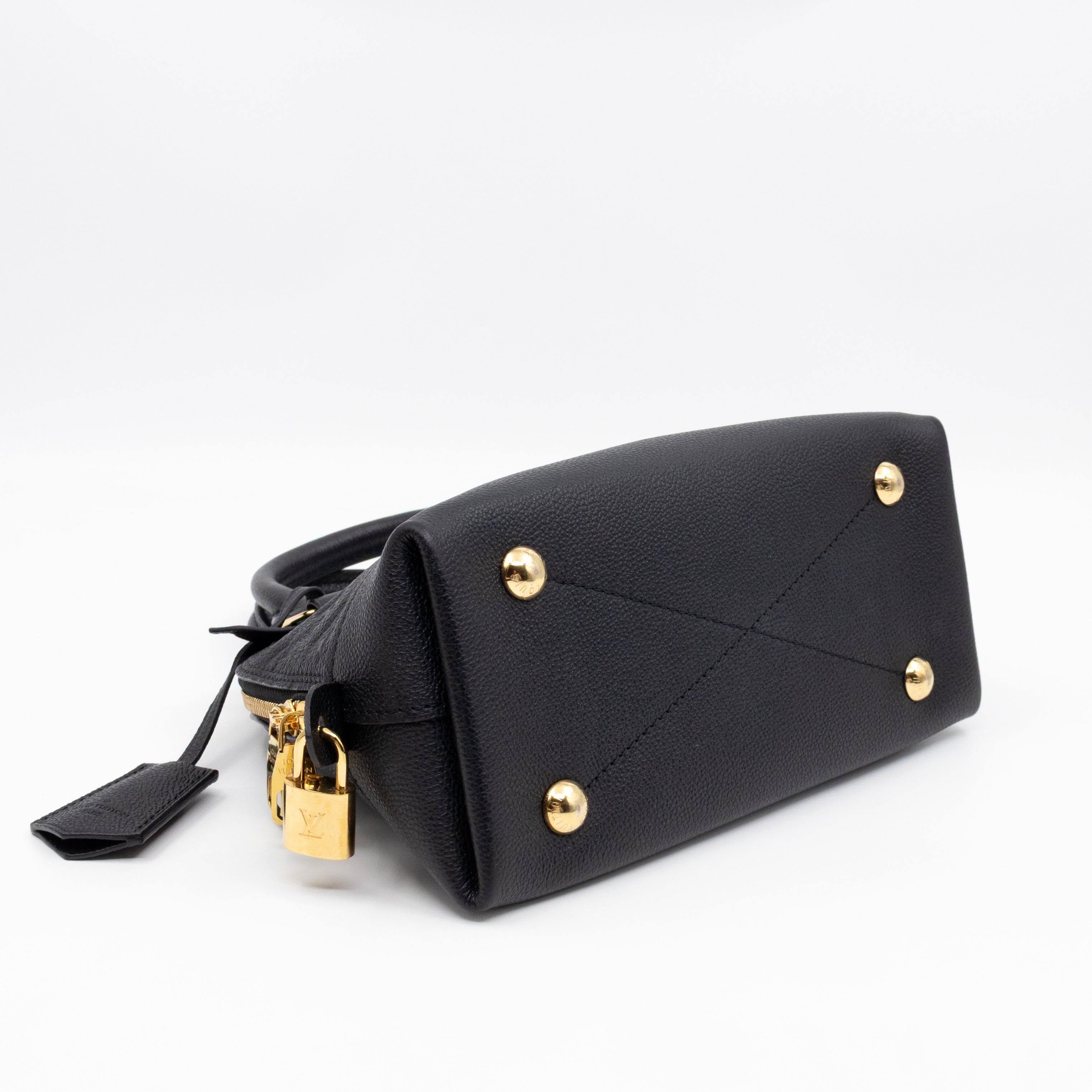 Neo Alma BB Black Monogram Empreinte Leather