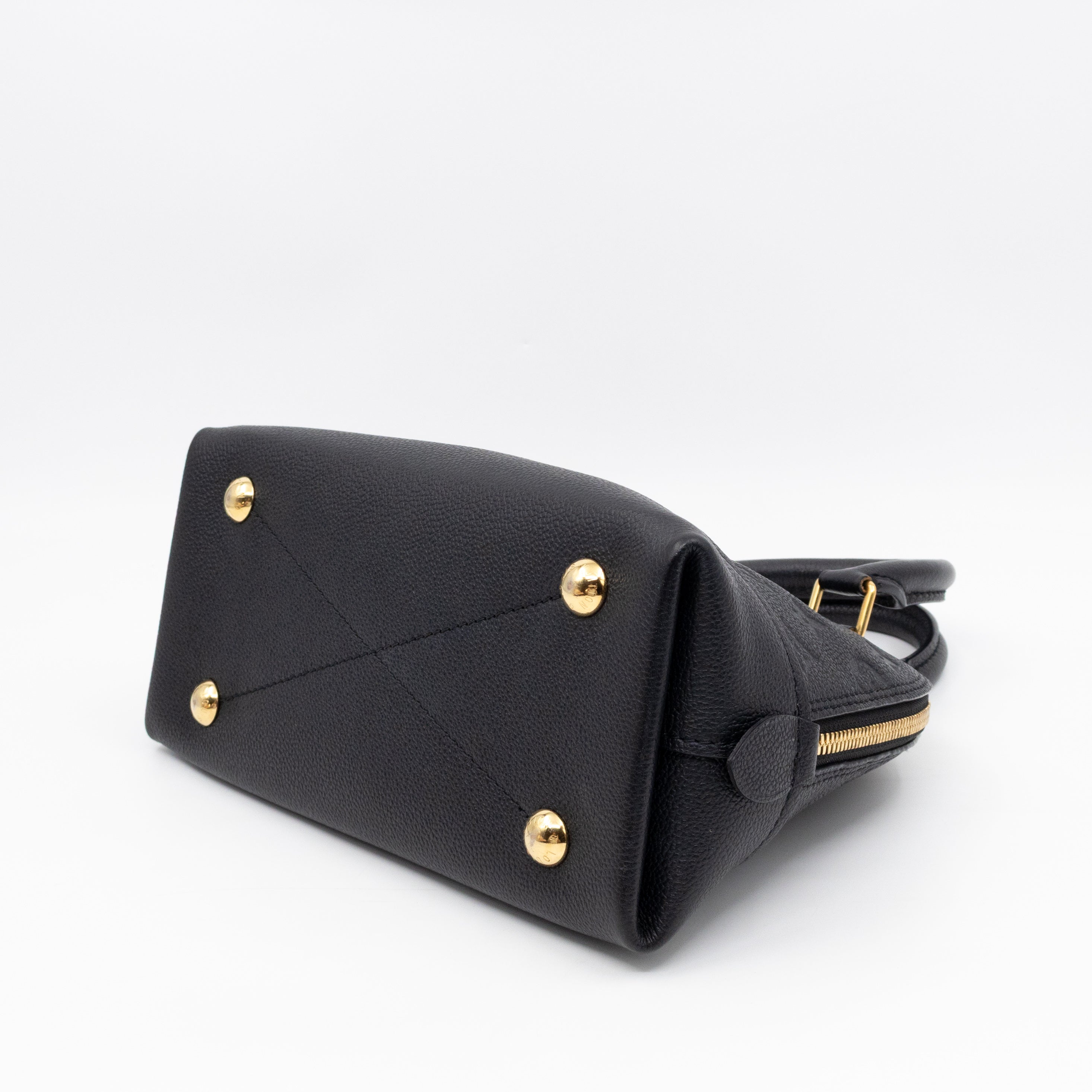 Neo Alma BB Black Monogram Empreinte Leather