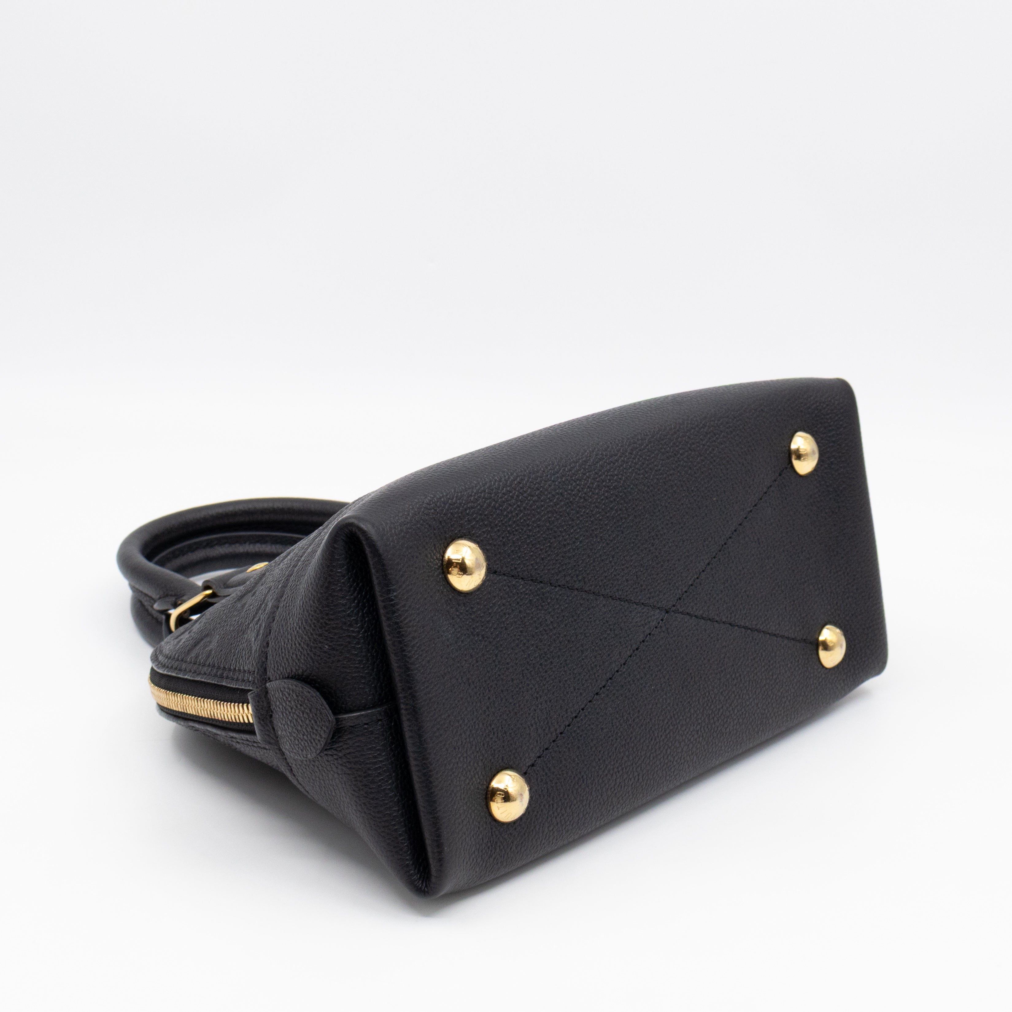 Neo Alma BB Black Monogram Empreinte Leather