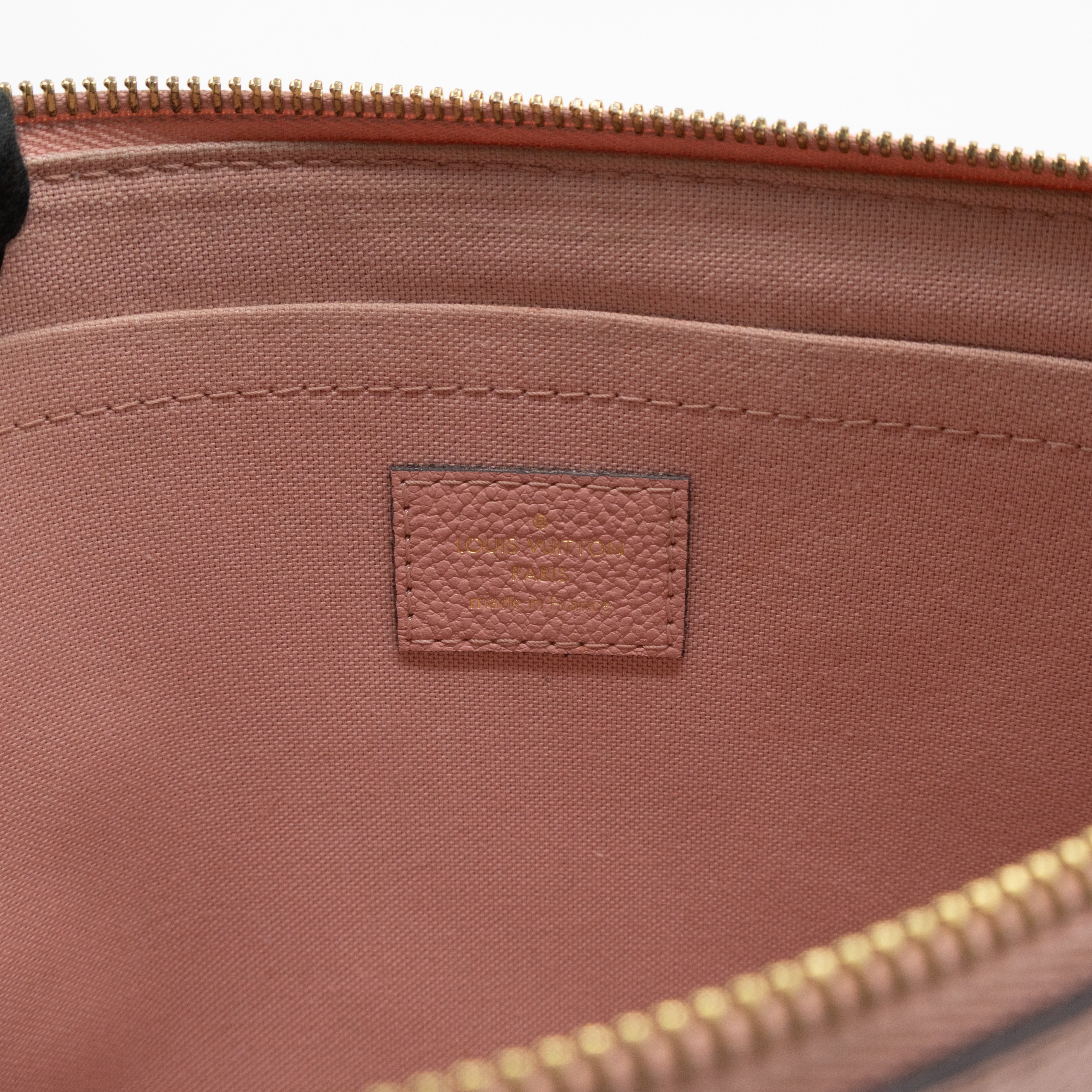Daily Pouch Monogram Empreinte Rose Poudre