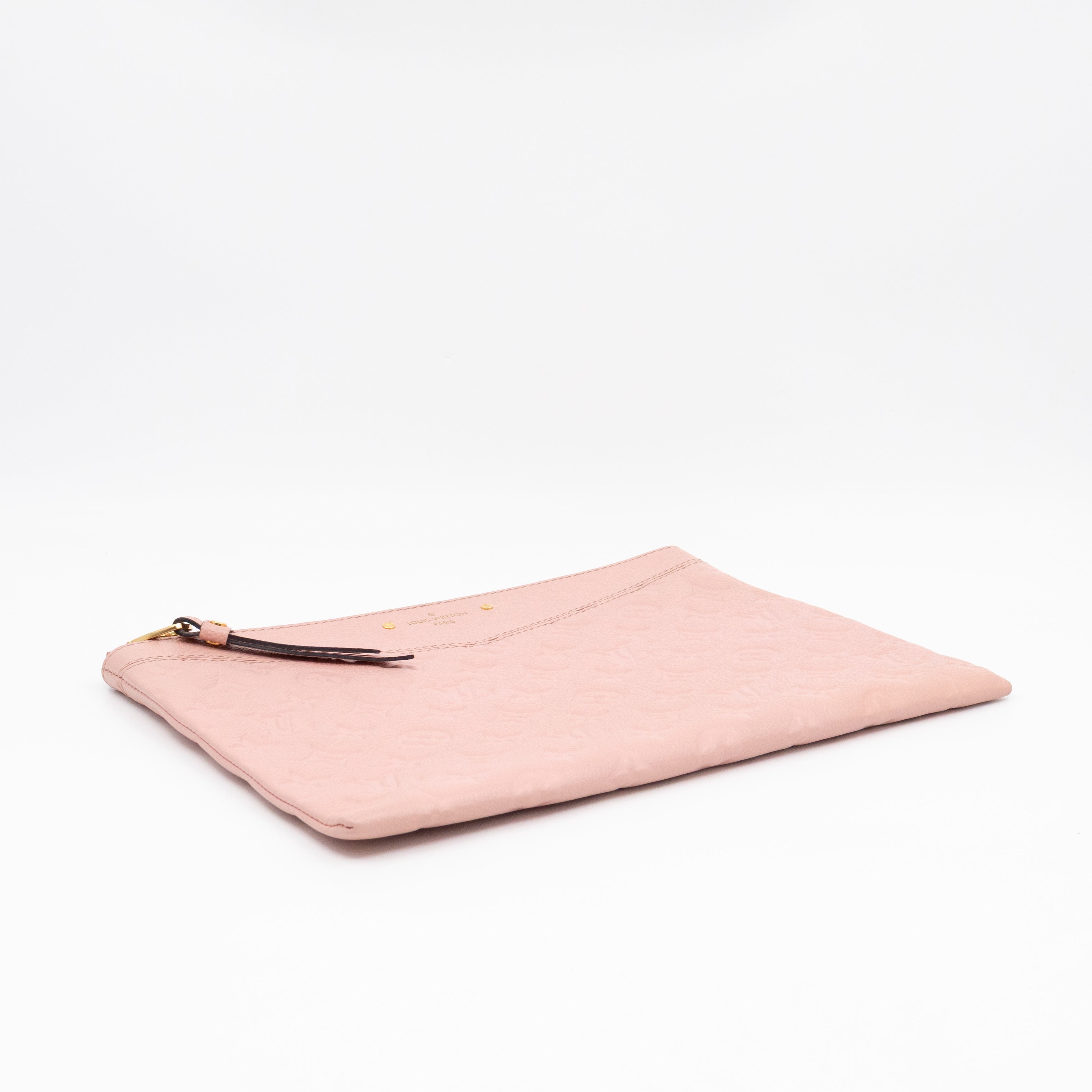 Daily Pouch Monogram Empreinte Rose Poudre