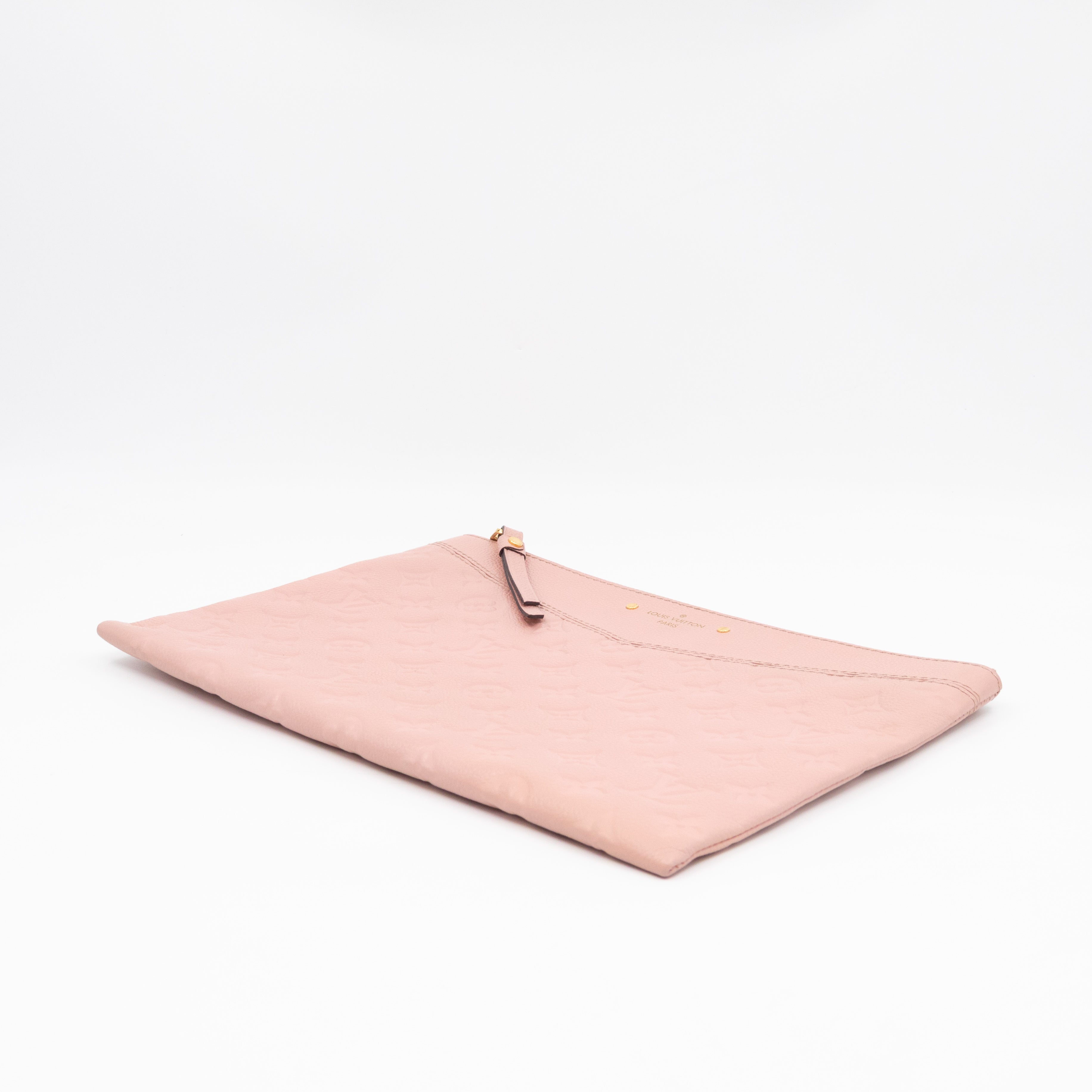 Daily Pouch Monogram Empreinte Rose Poudre
