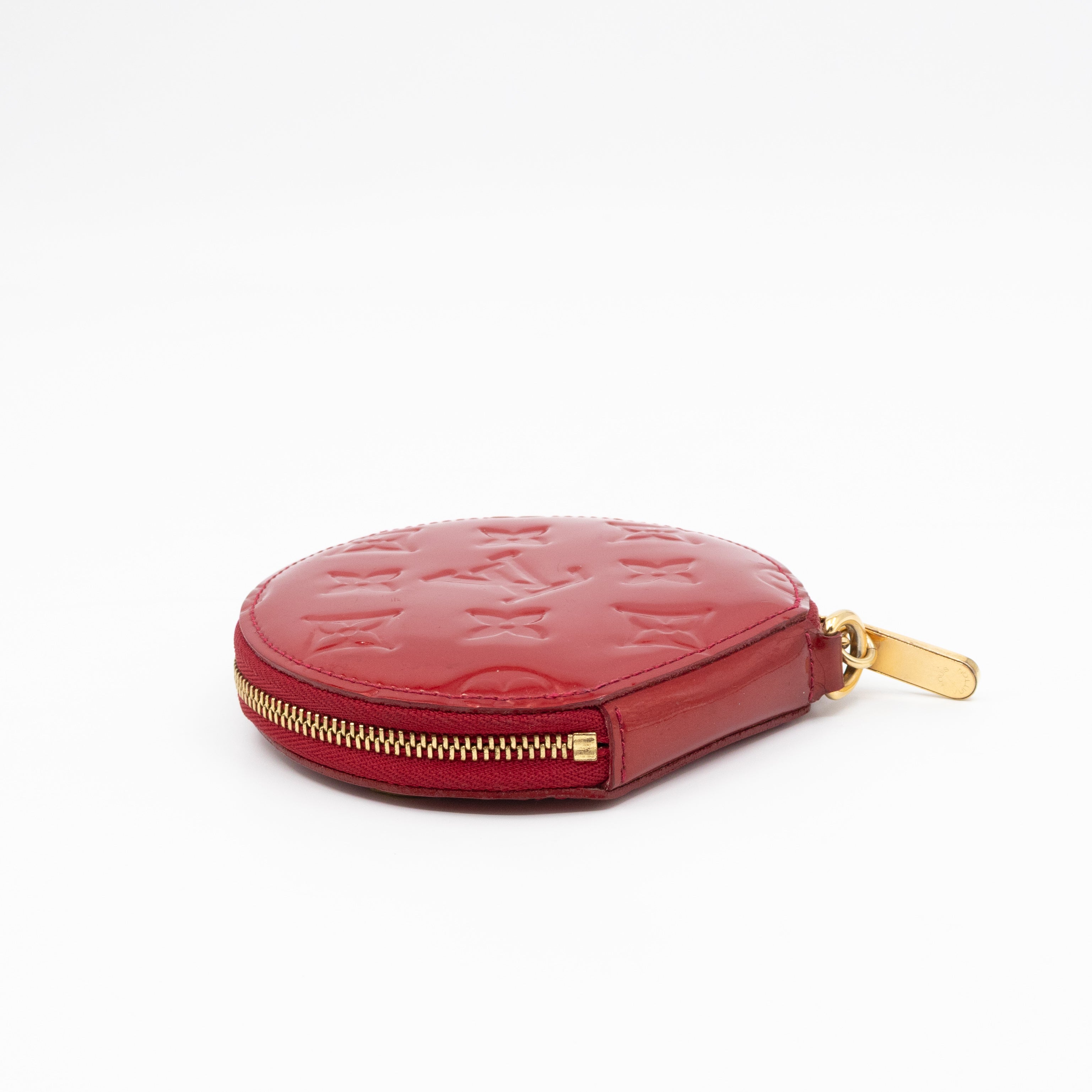 Coin Purse Animaux Red Vernis