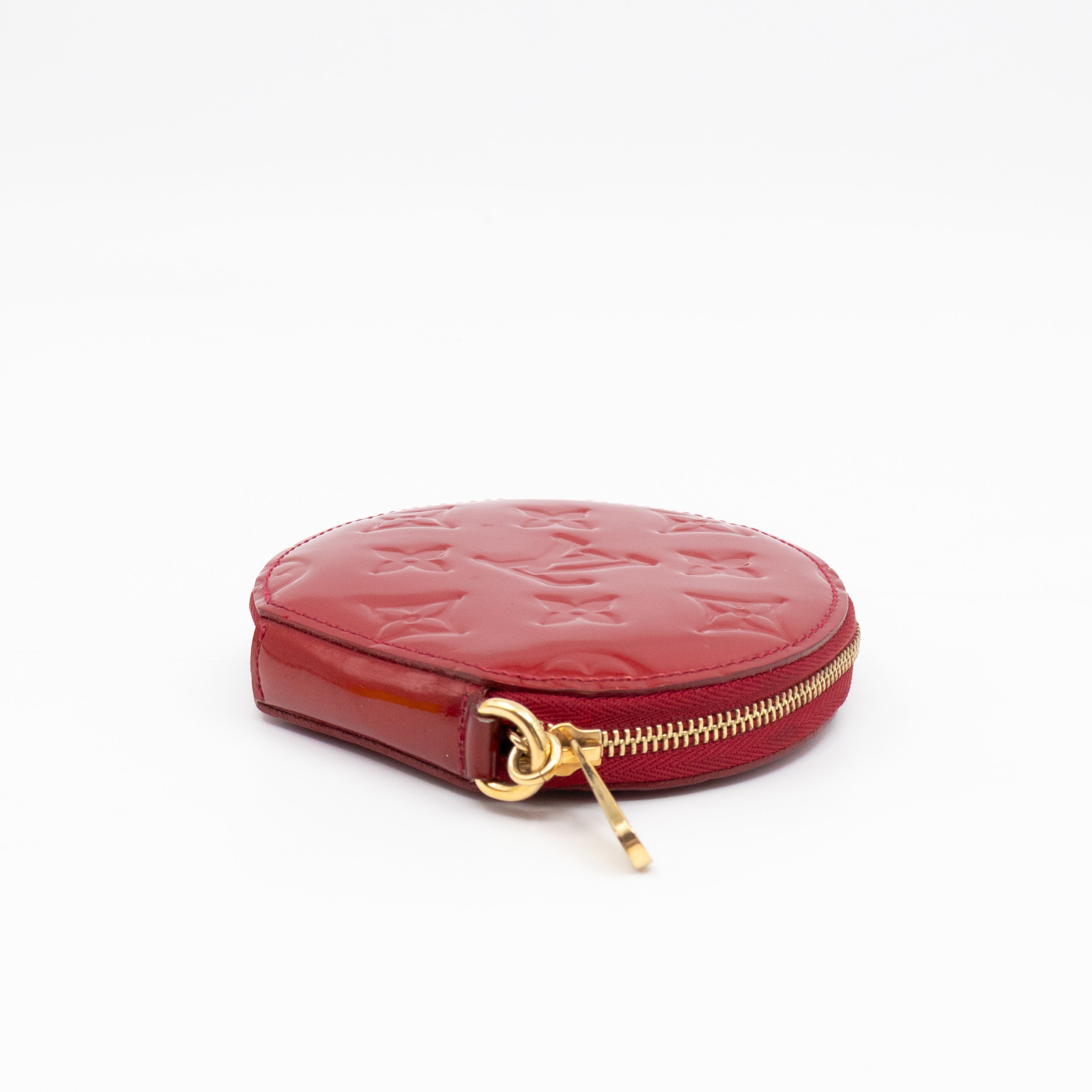 Coin Purse Animaux Red Vernis