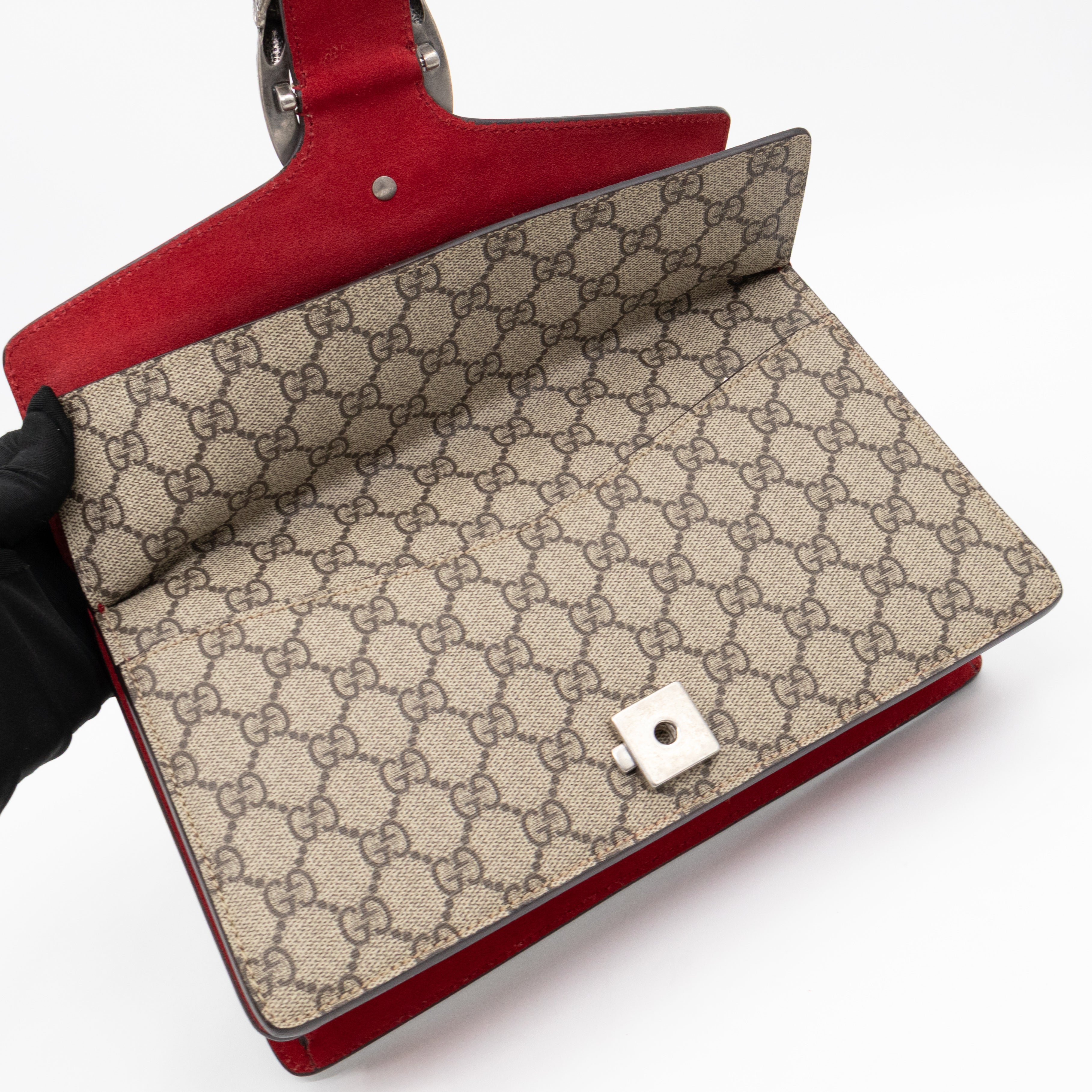 Dionysus Small GG Supreme Red