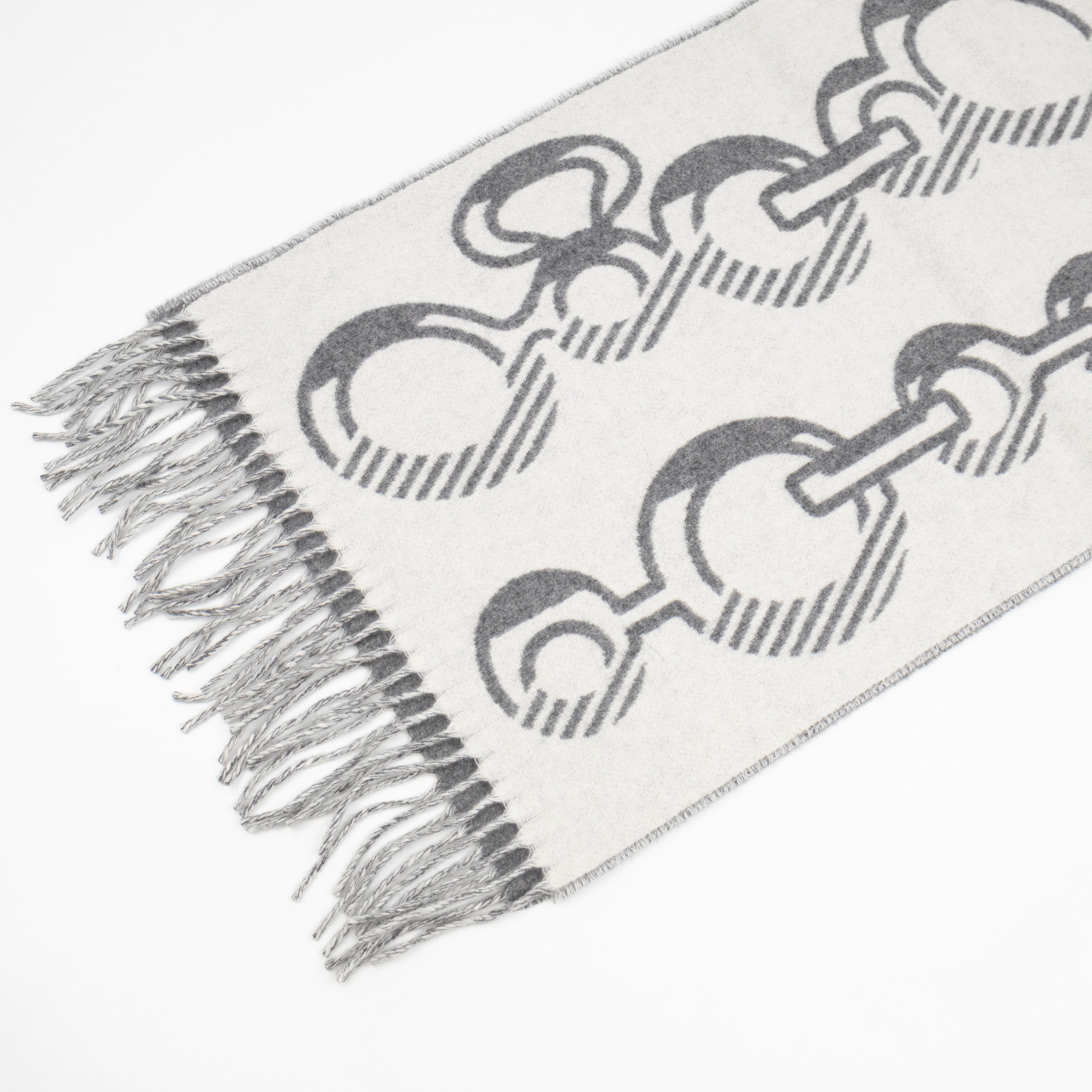 Casaque Do Re Boucles Scarf Grey