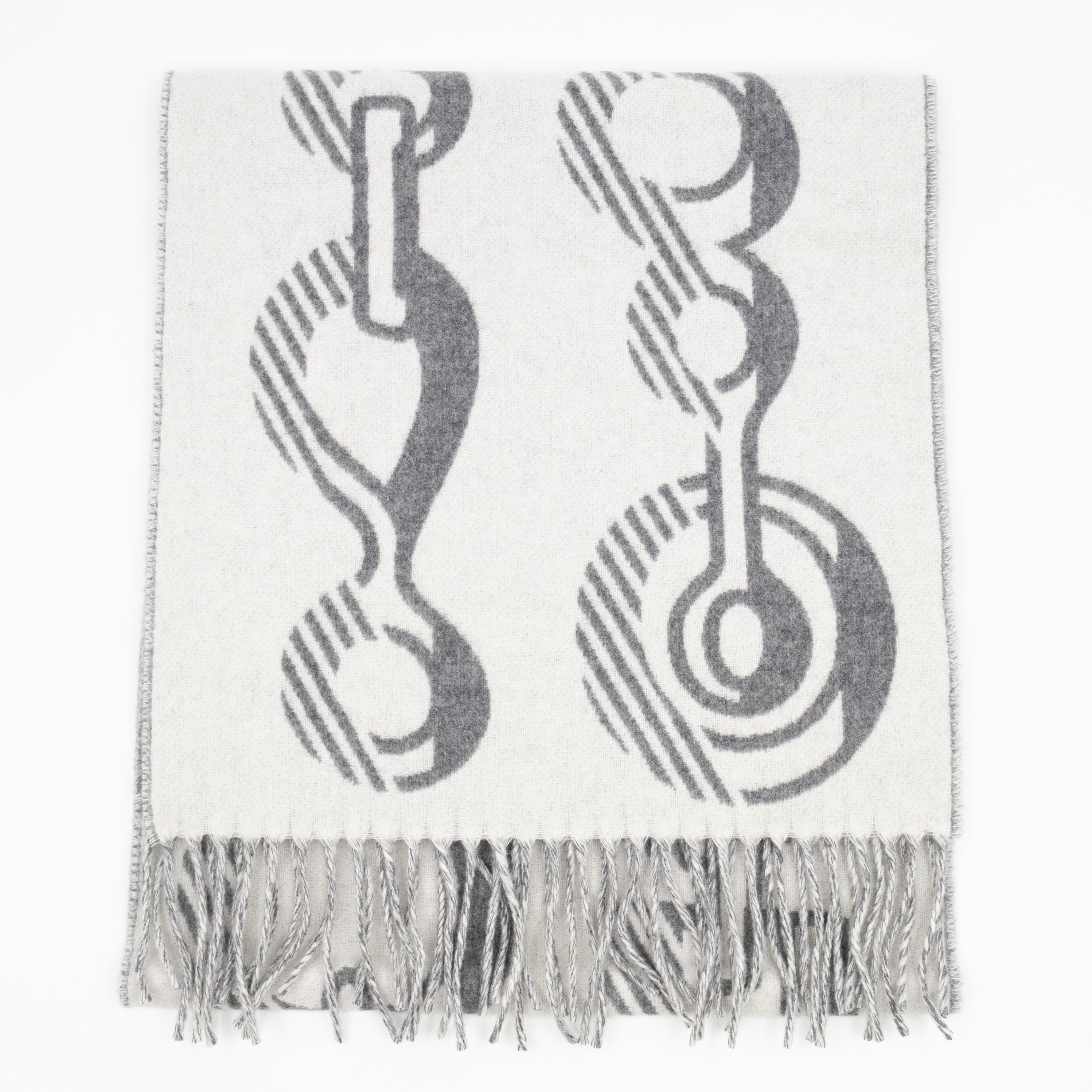Casaque Do Re Boucles Scarf Grey