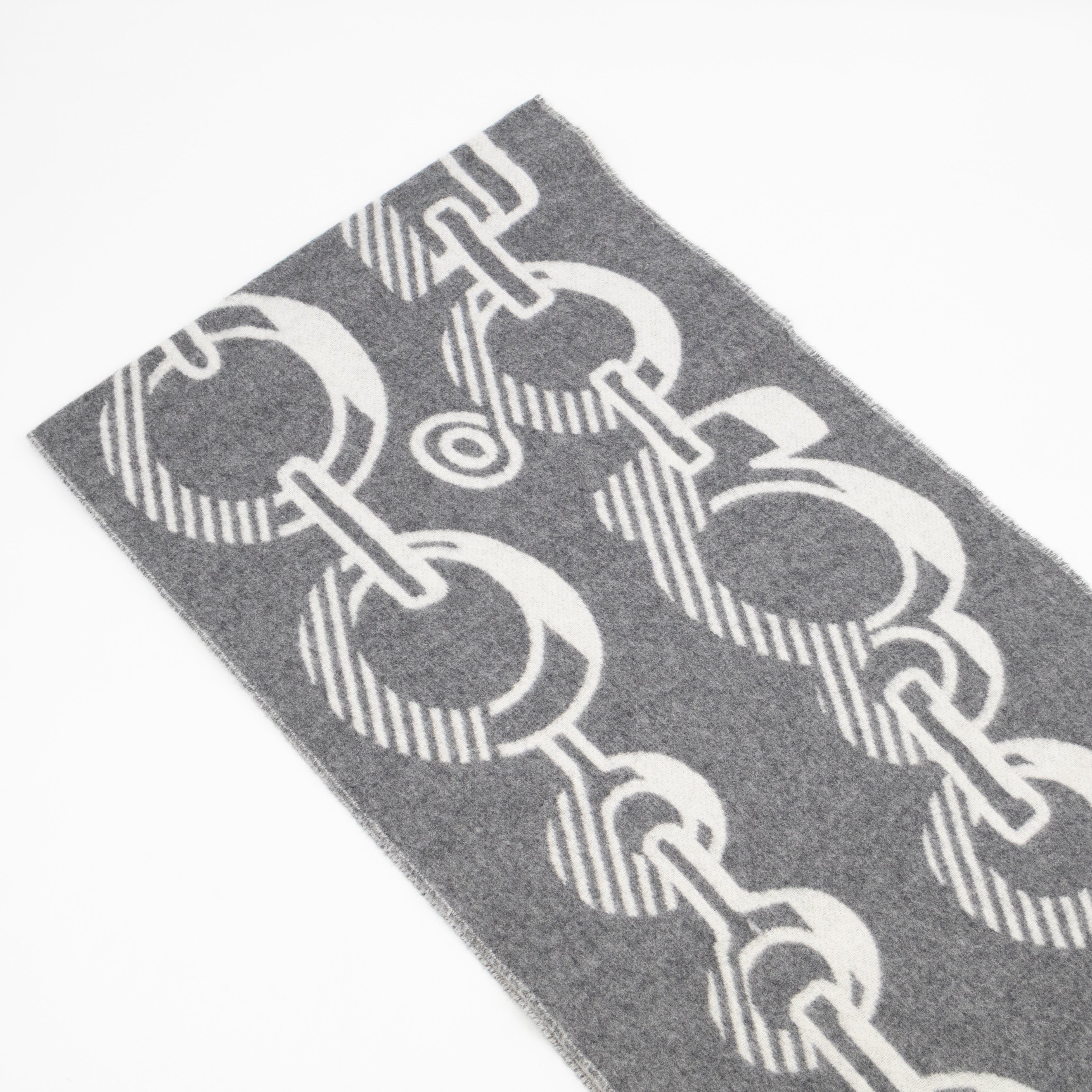 Casaque Do Re Boucles Scarf Grey