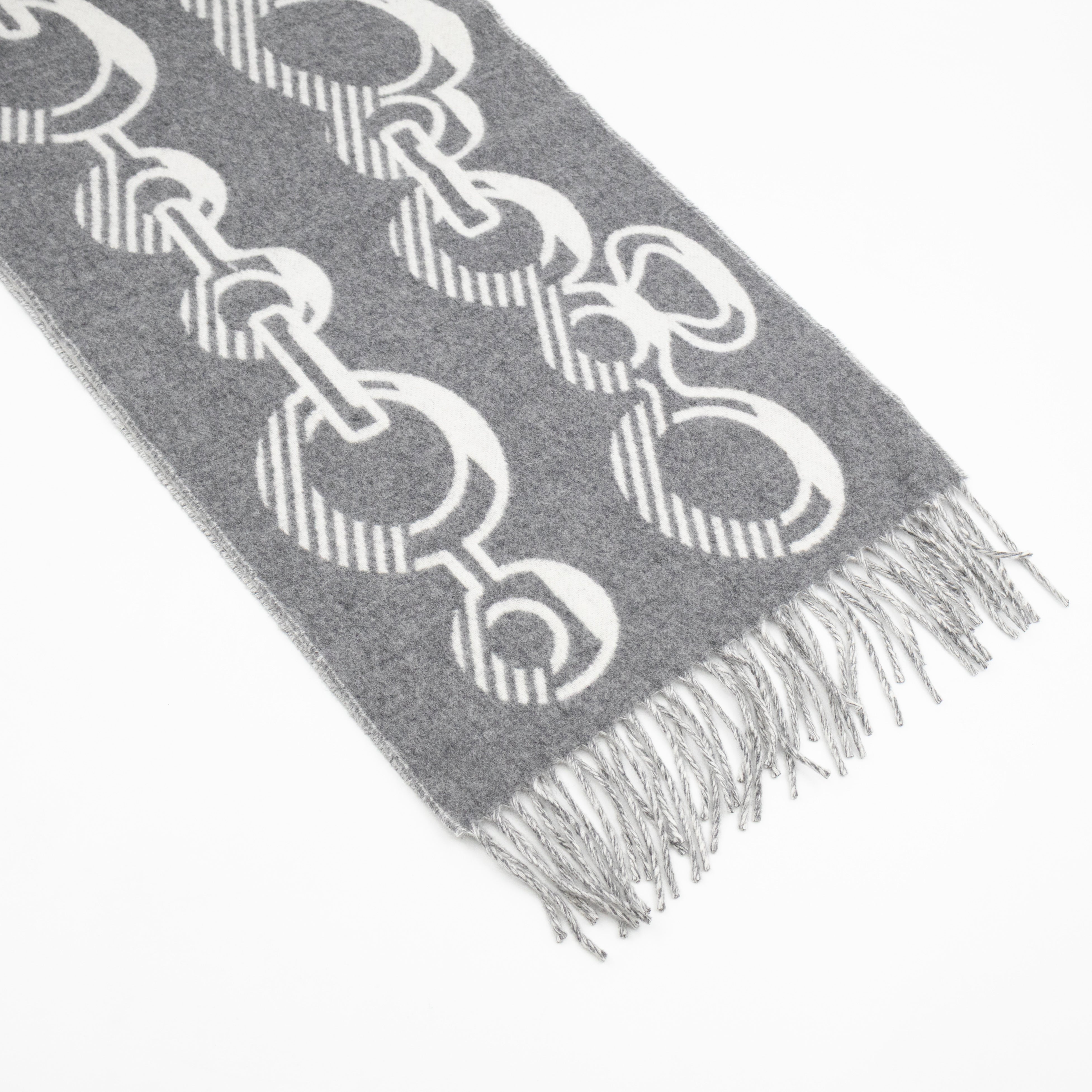 Casaque Do Re Boucles Scarf Grey