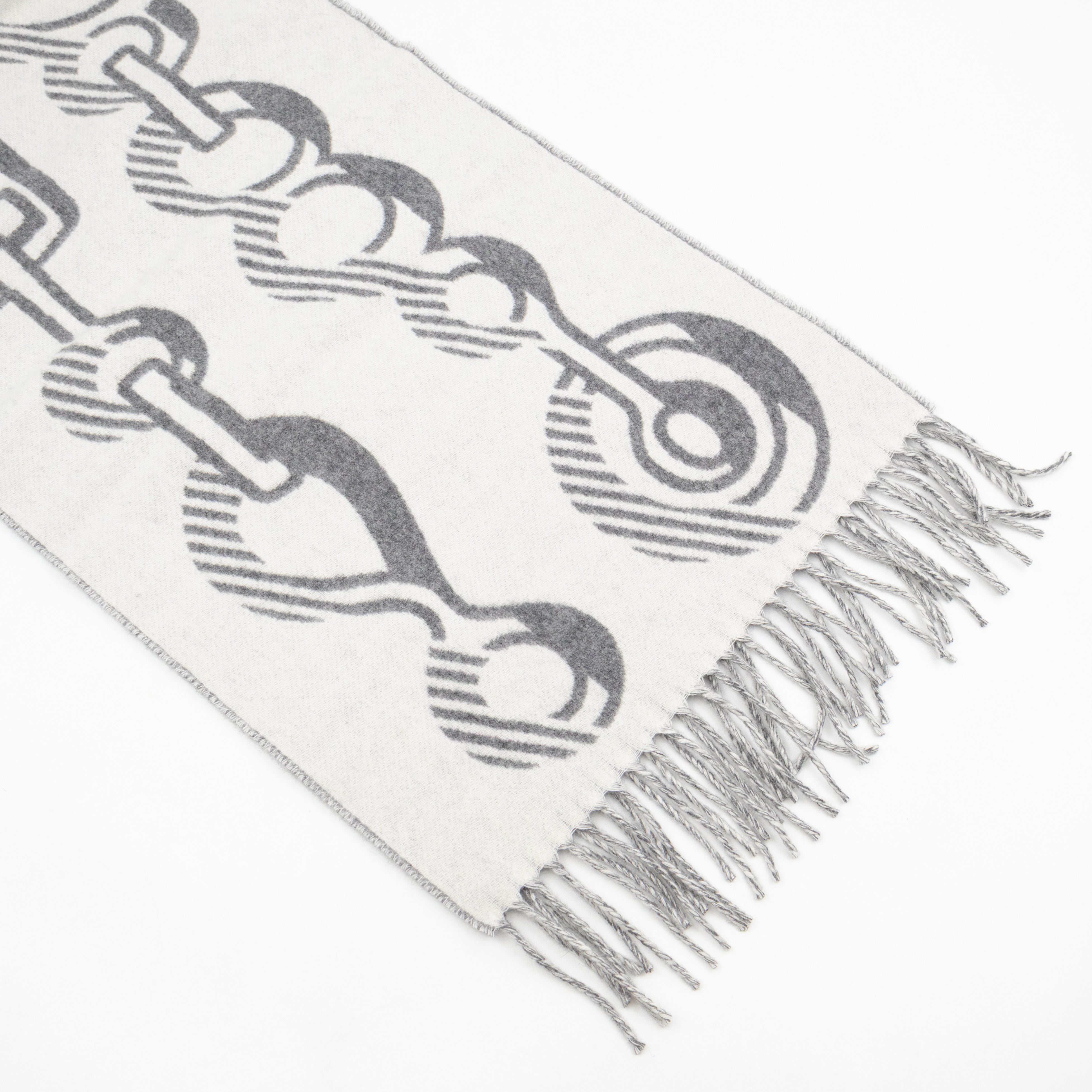 Casaque Do Re Boucles Scarf Grey