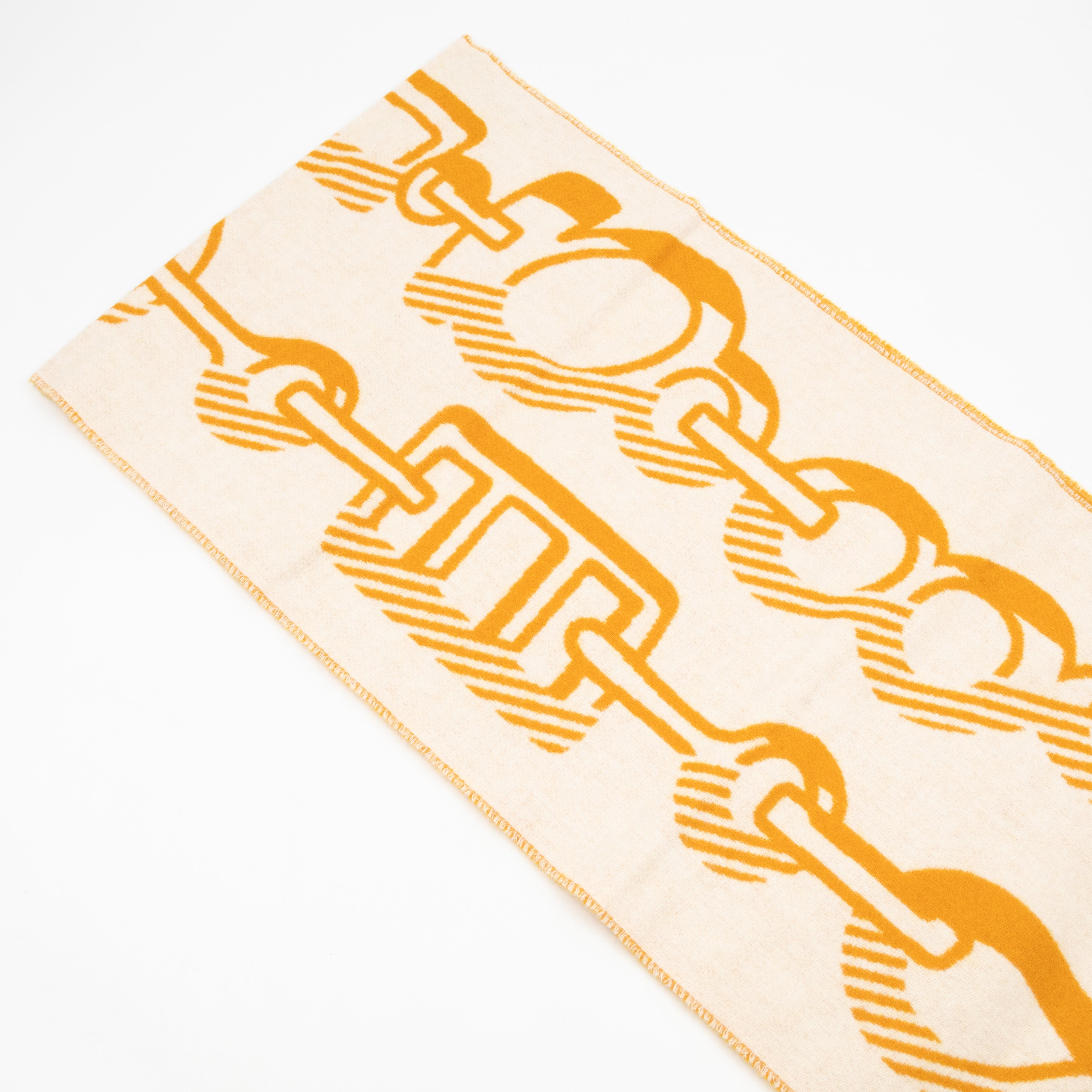 Casaque Do Re Boucles Scarf Orange