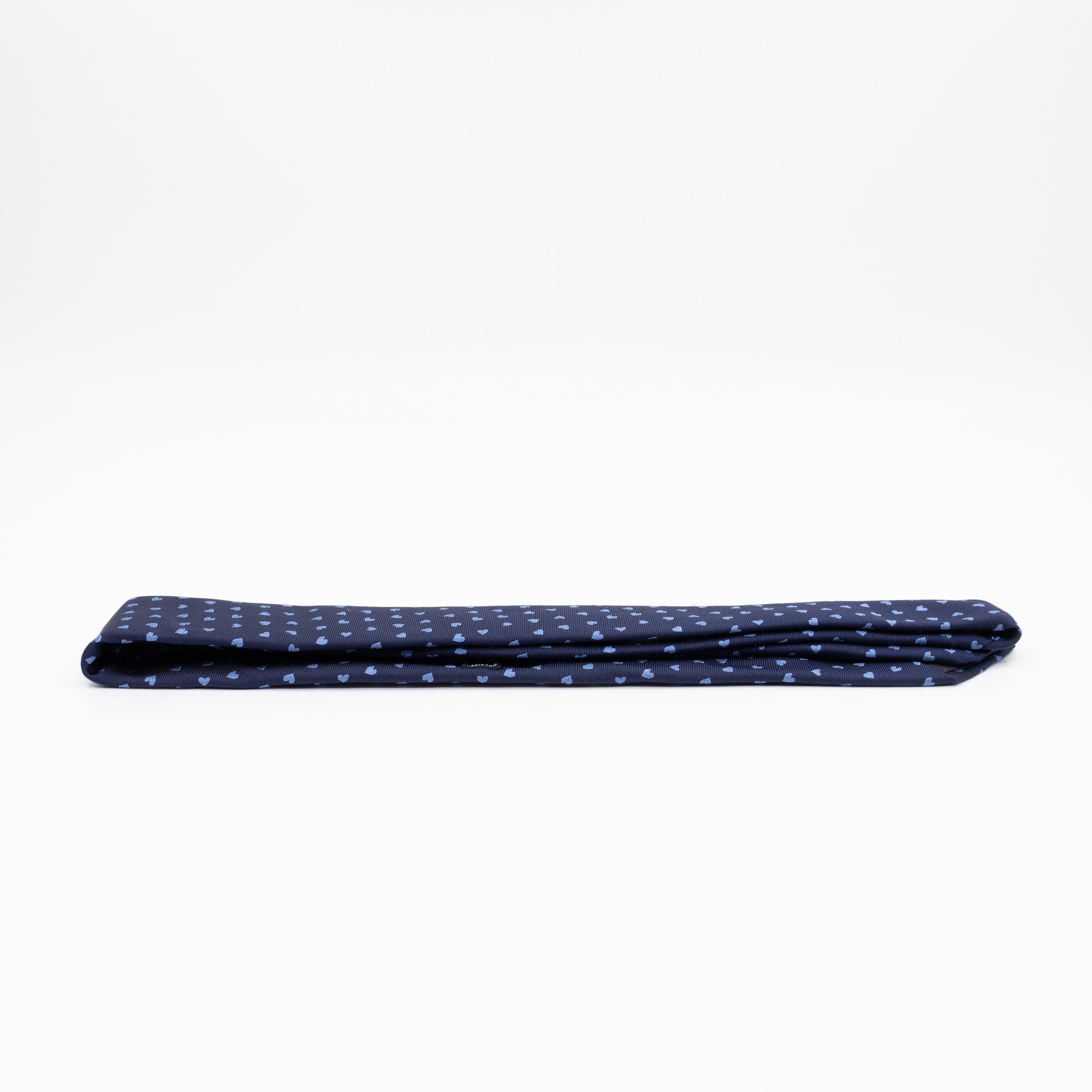 Dancing Hearts Tie Blue