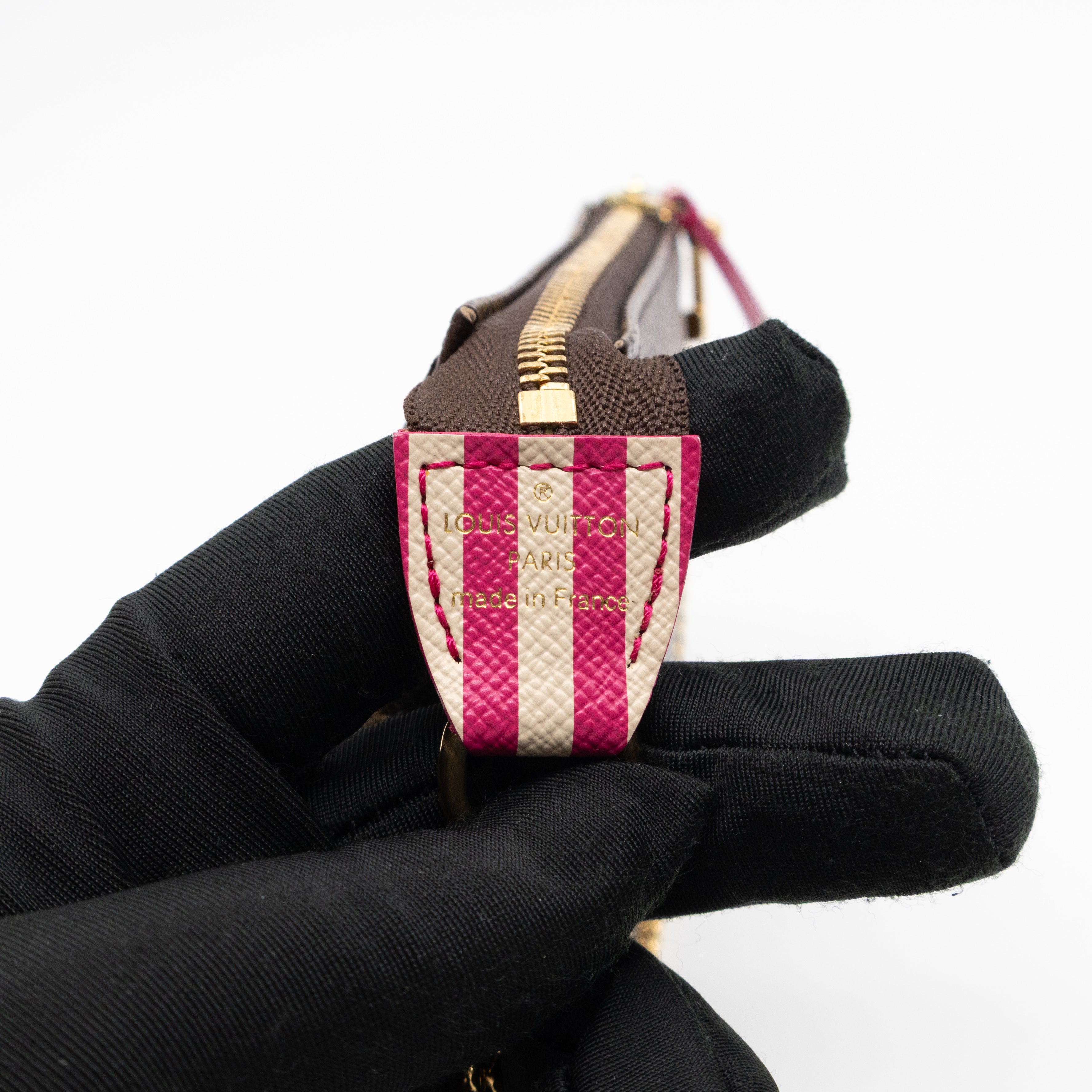 Mini Pochette Accessoires Monogram Christmas Animation