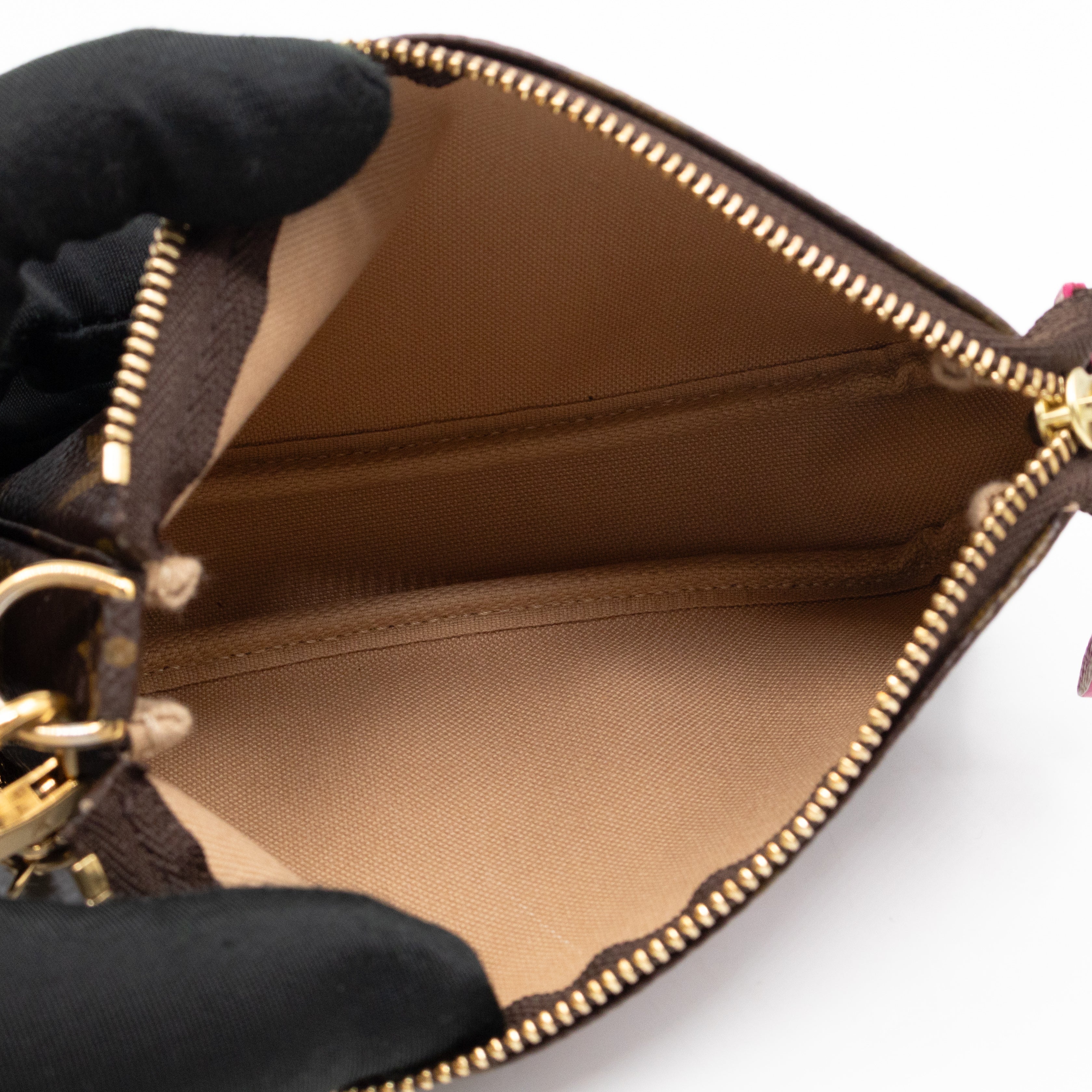 Mini Pochette Accessoires Monogram Christmas Animation