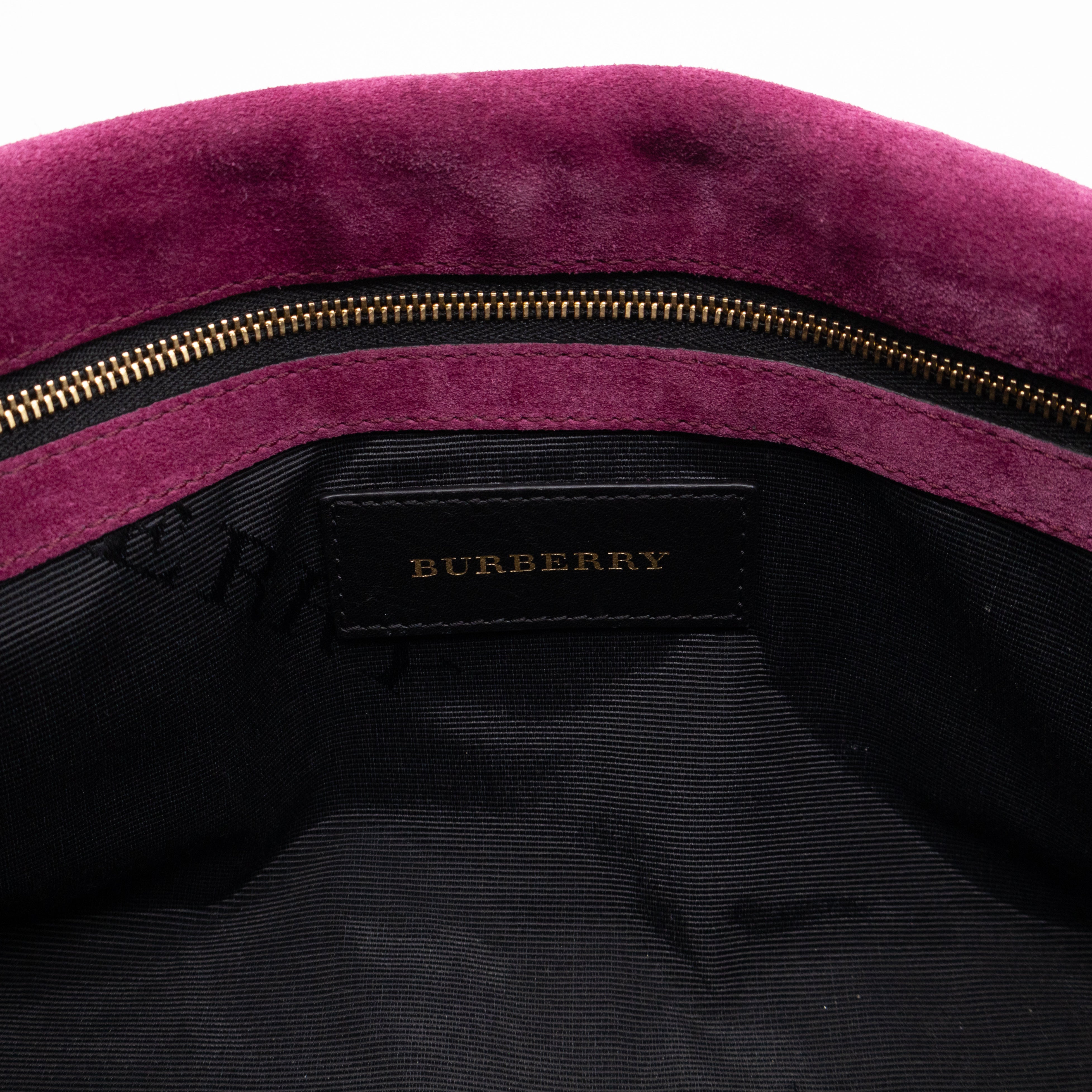Mildenhall Medium Dark Plum Grained Leather
