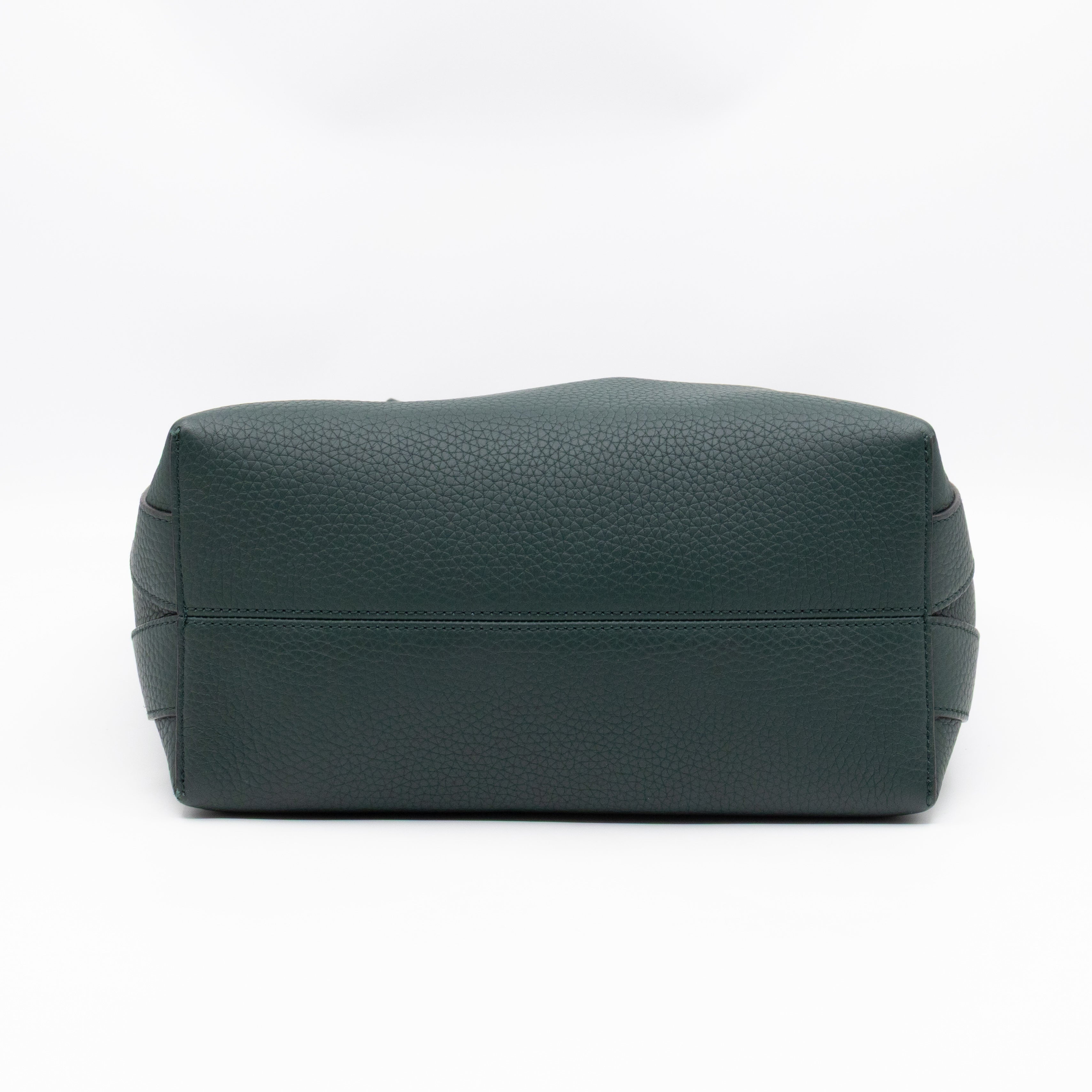 North South Bayswater Tote Mulberry Green Heavy Grain Leather