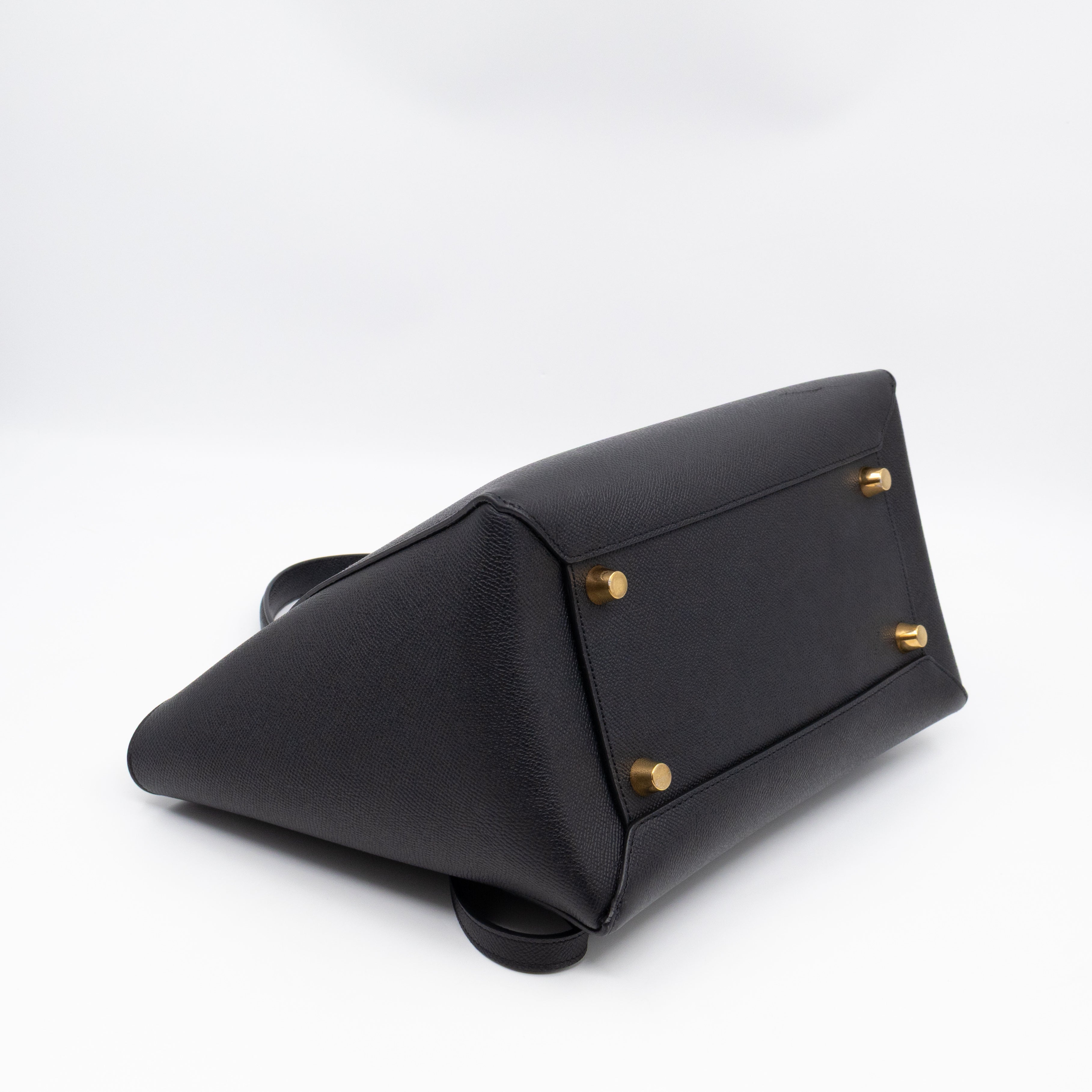 Mini Belt Bag Black Leather
