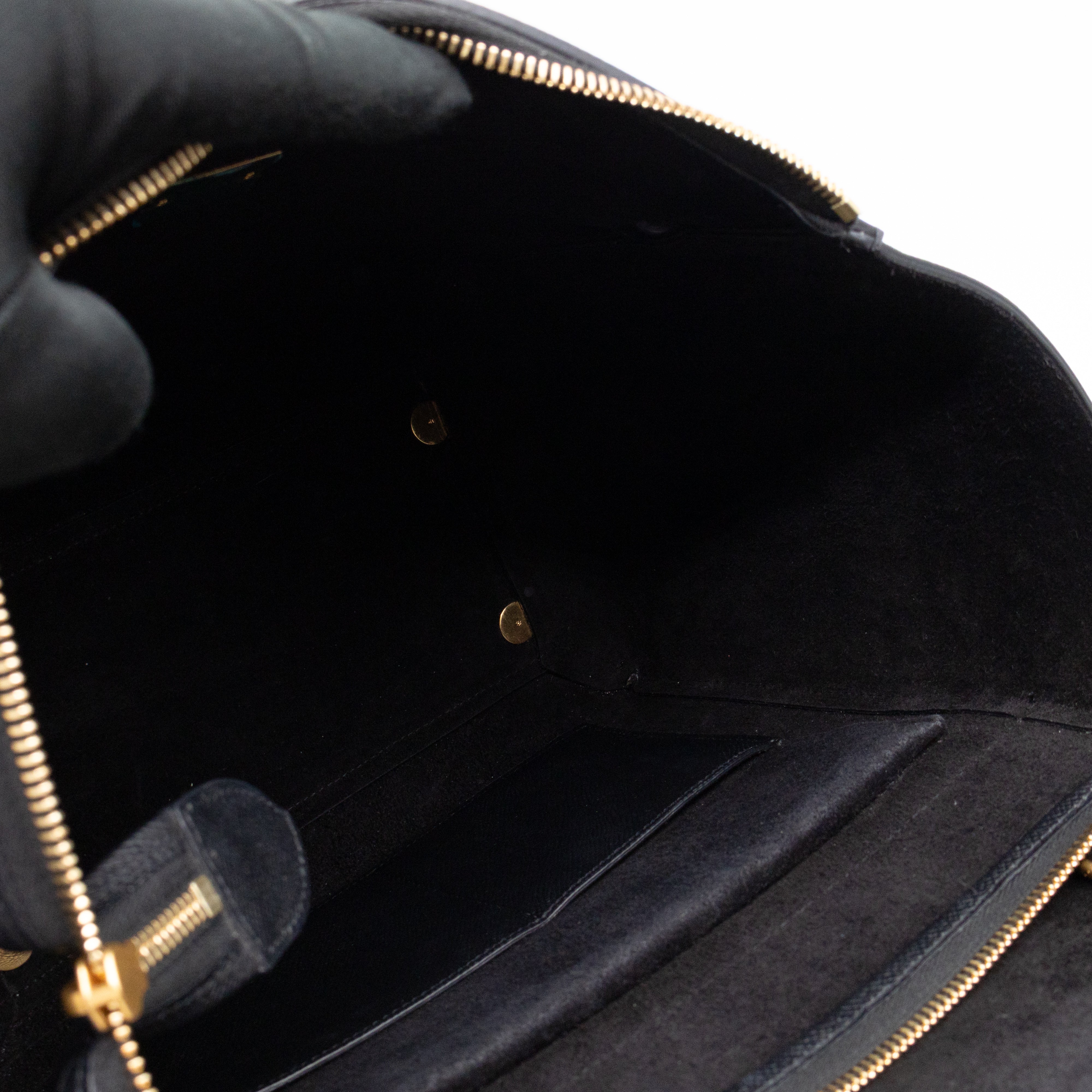 Mini Belt Bag Black Leather