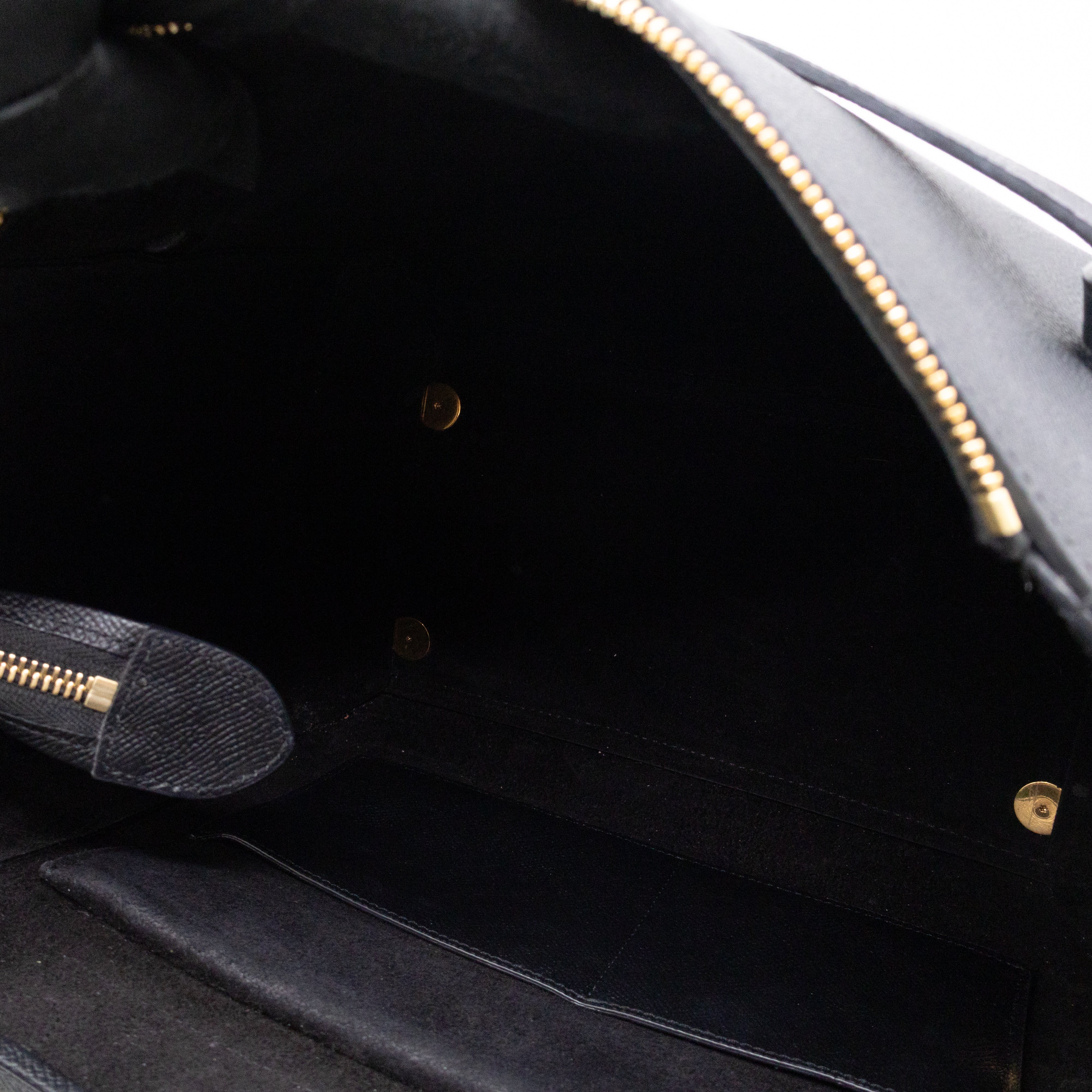 Mini Belt Bag Black Leather