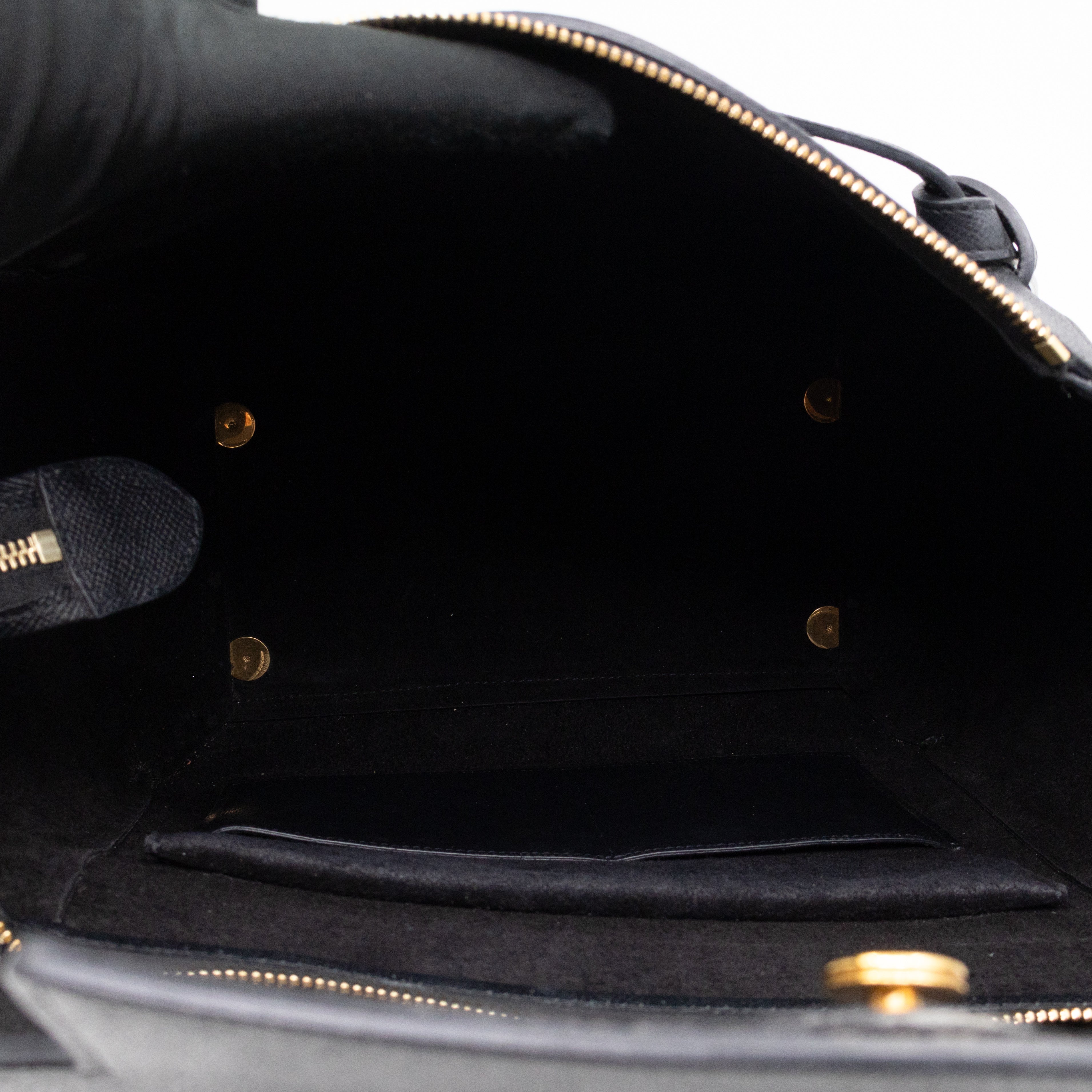 Mini Belt Bag Black Leather
