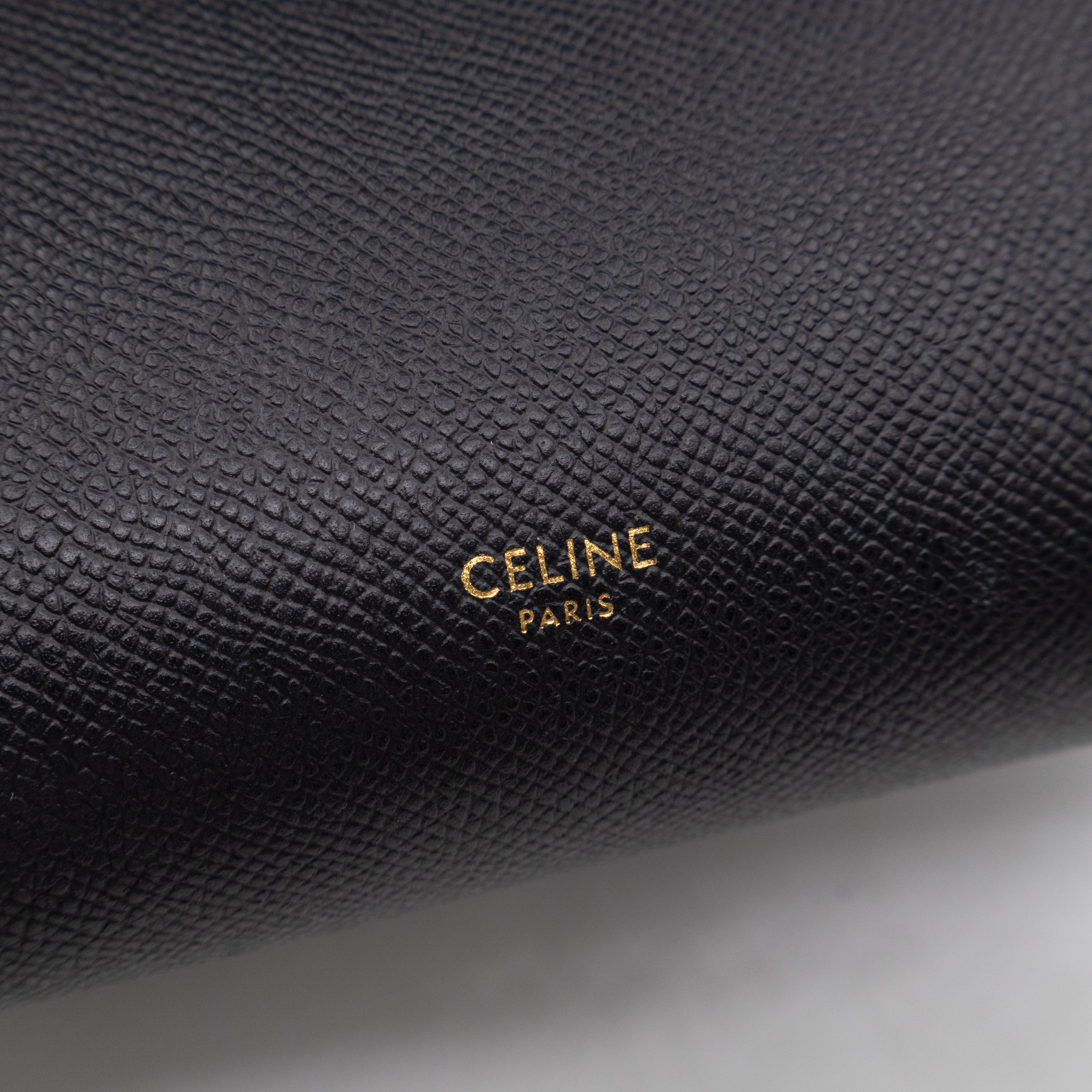 Mini Belt Bag Black Leather