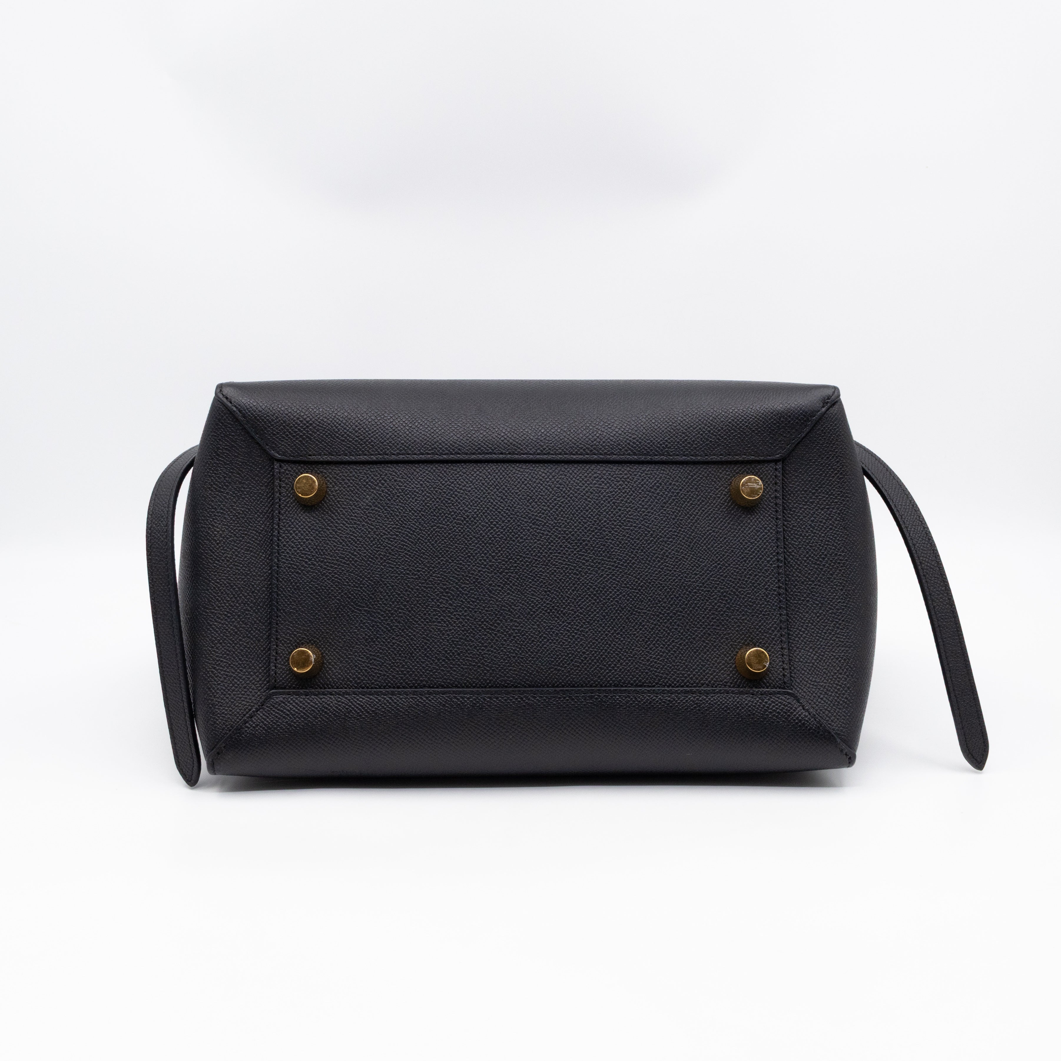 Mini Belt Bag Black Leather