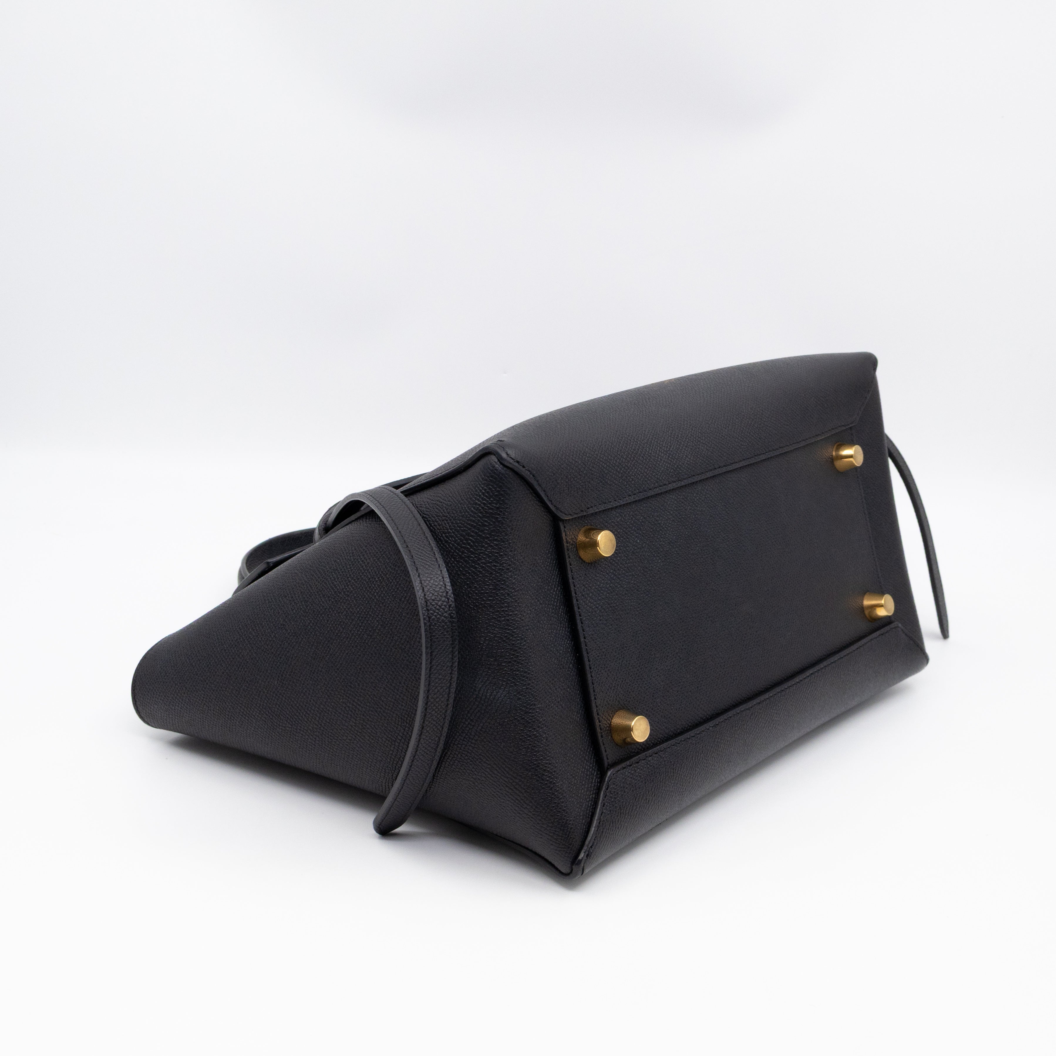 Mini Belt Bag Black Leather