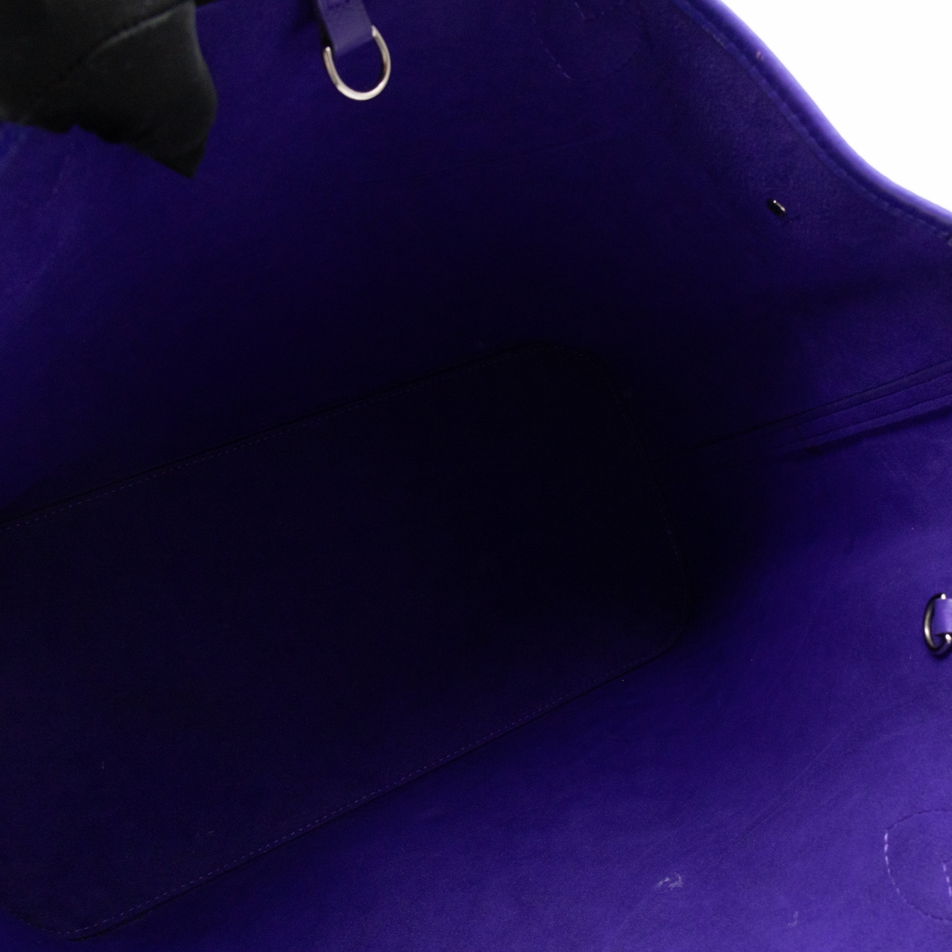 Neverfull MM Purple Epi Leather
