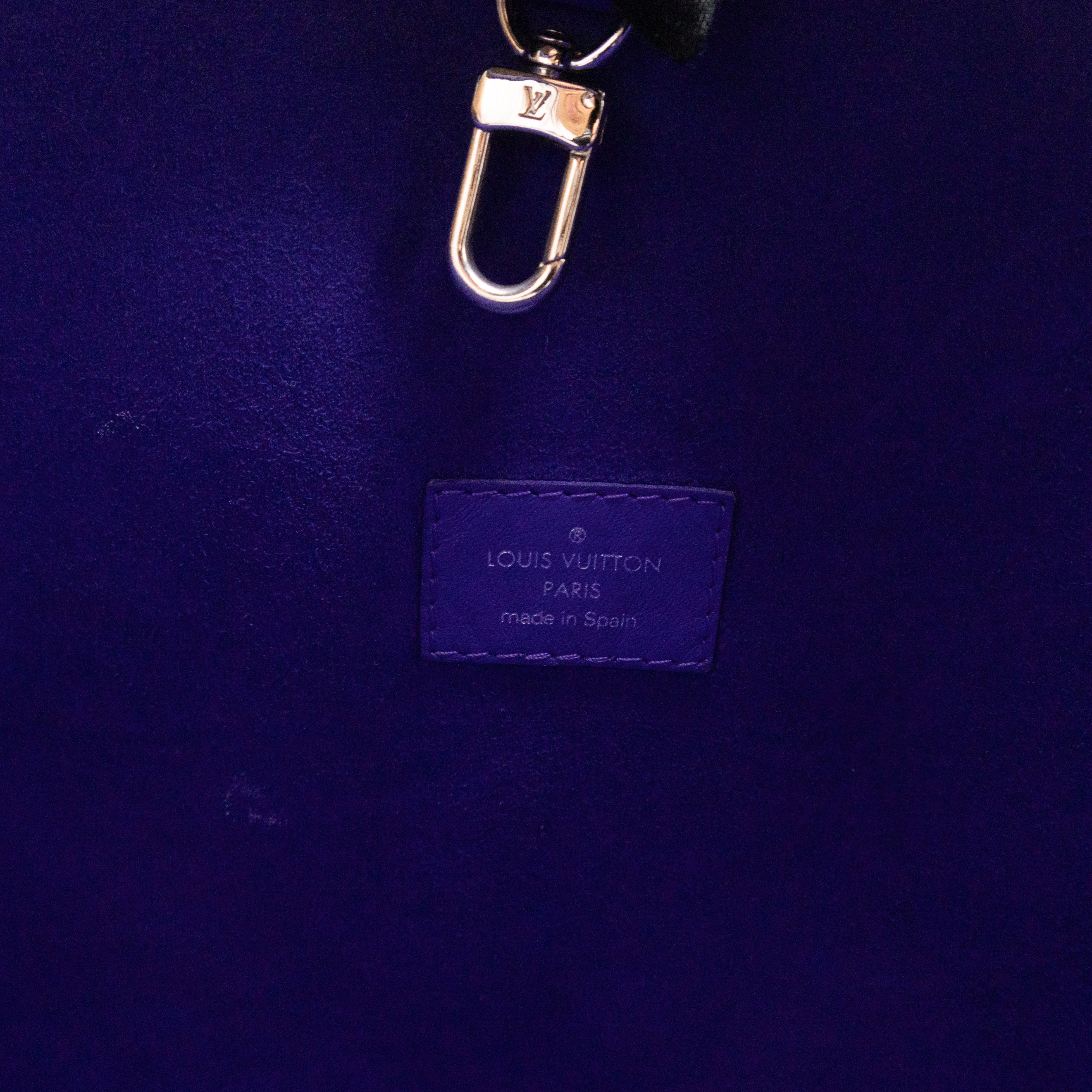 Neverfull MM Purple Epi Leather