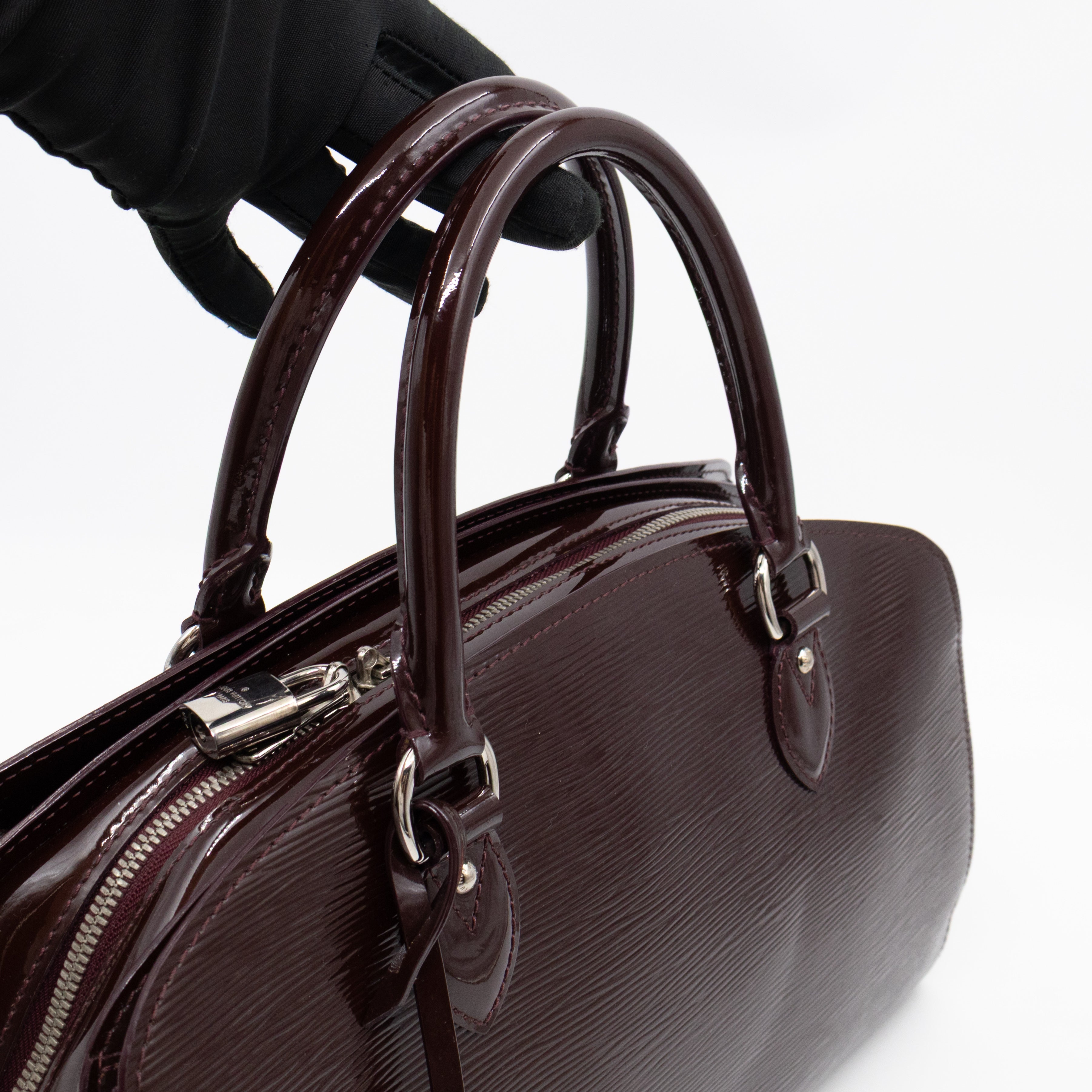 Pont-Neuf PM Bag Prune Electric Epi Leather
