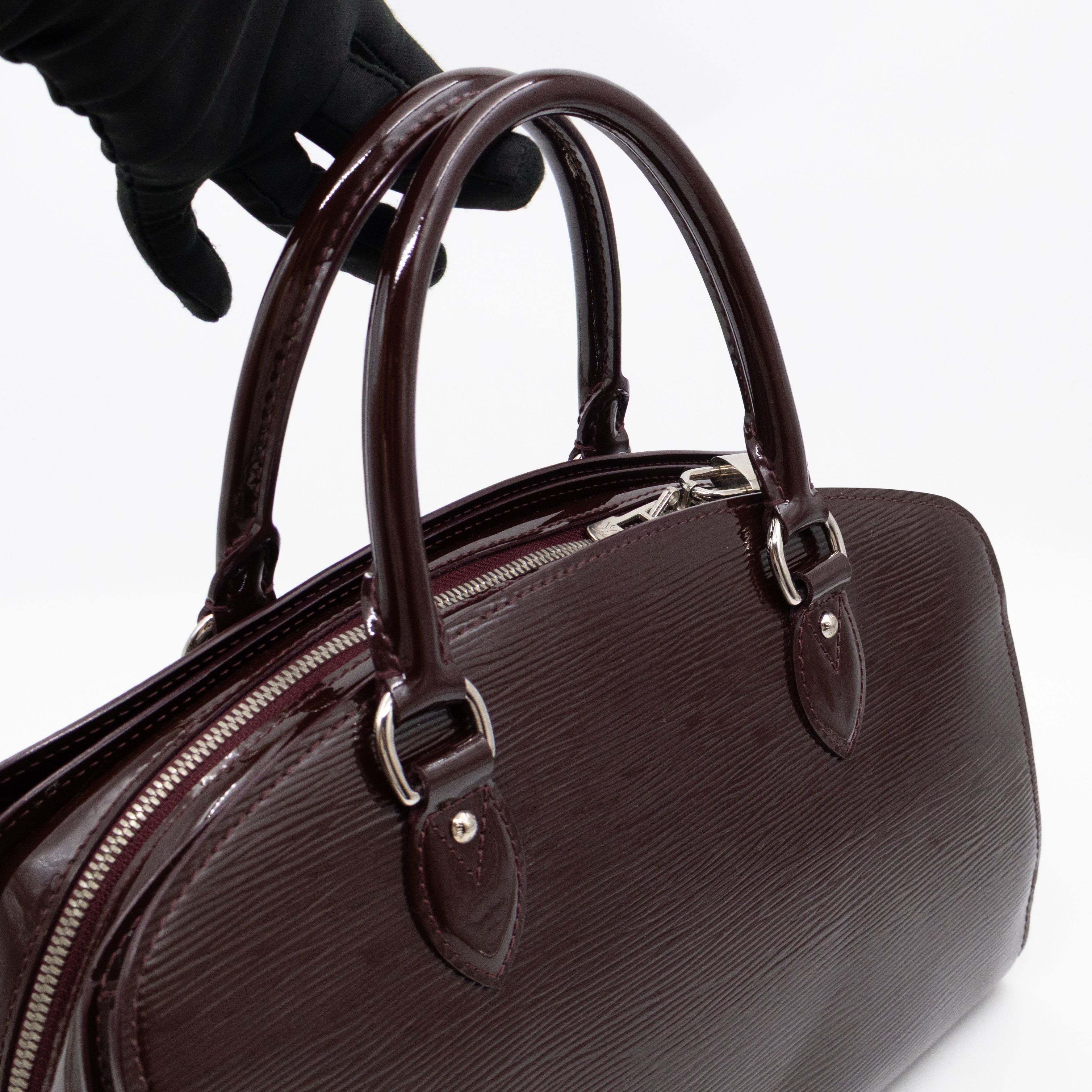Pont-Neuf PM Bag Prune Electric Epi Leather