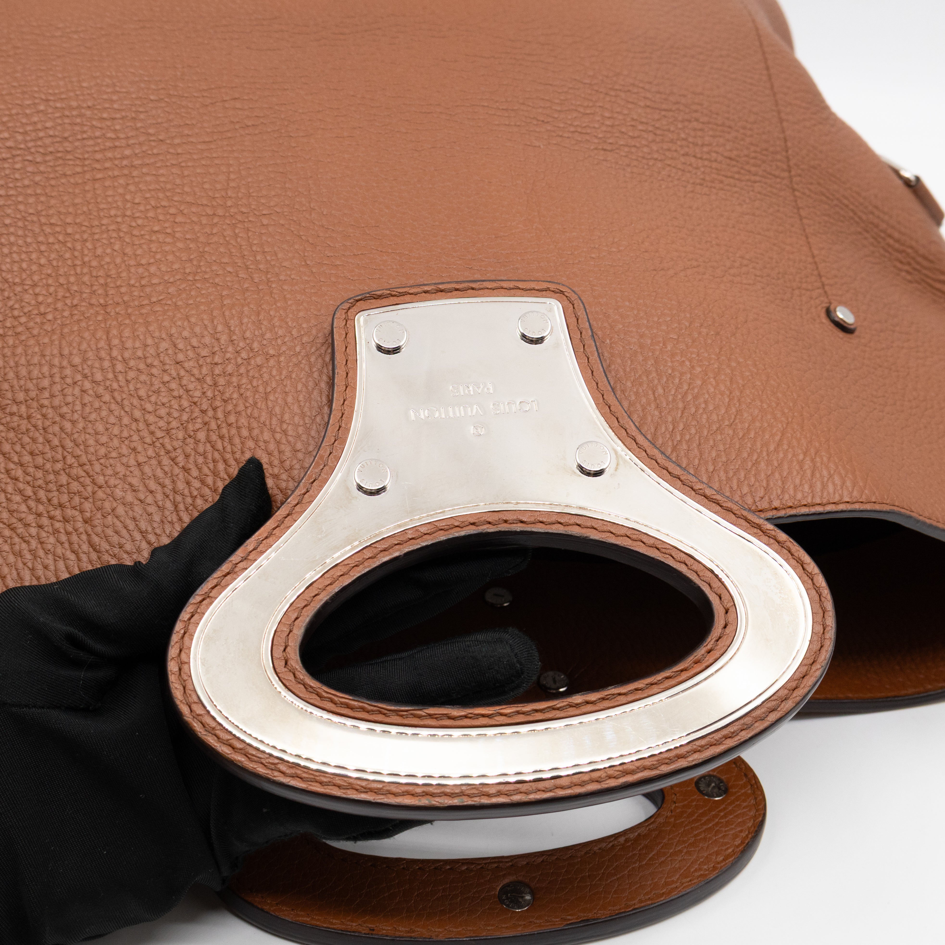 Automne-Hiver Defile Homme North South Tote Brown Leather