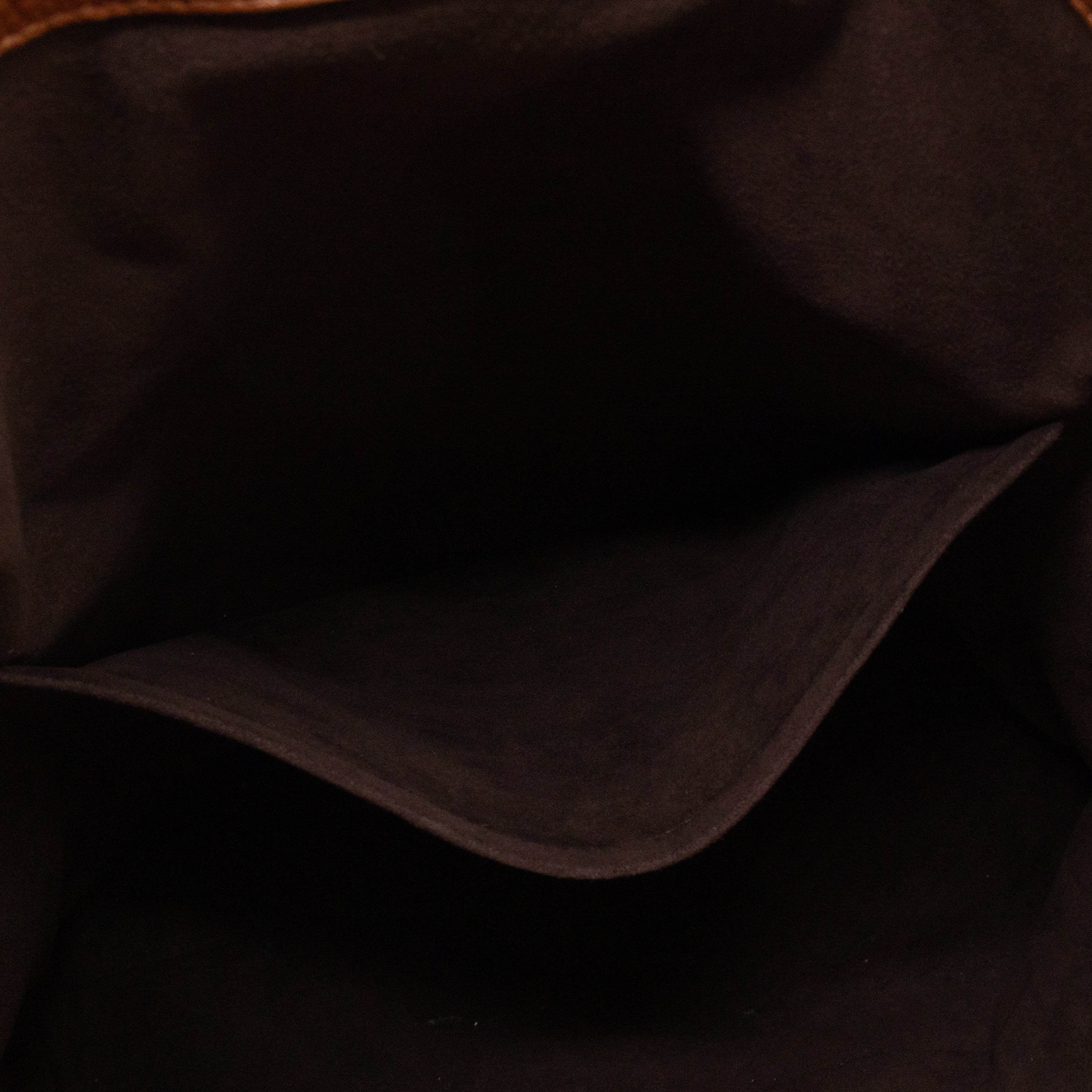 Automne-Hiver Defile Homme North South Tote Brown Leather