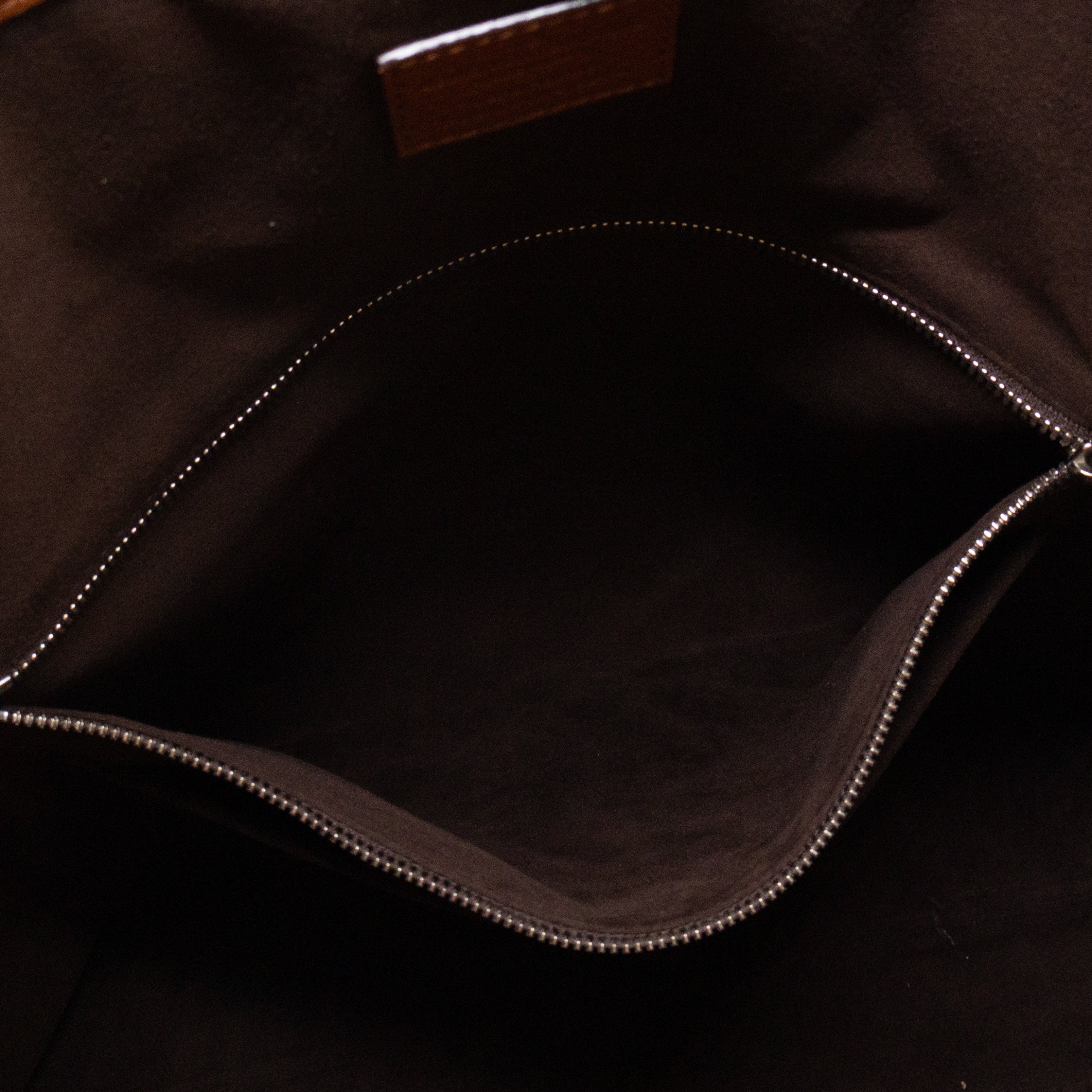 Automne-Hiver Defile Homme North South Tote Brown Leather