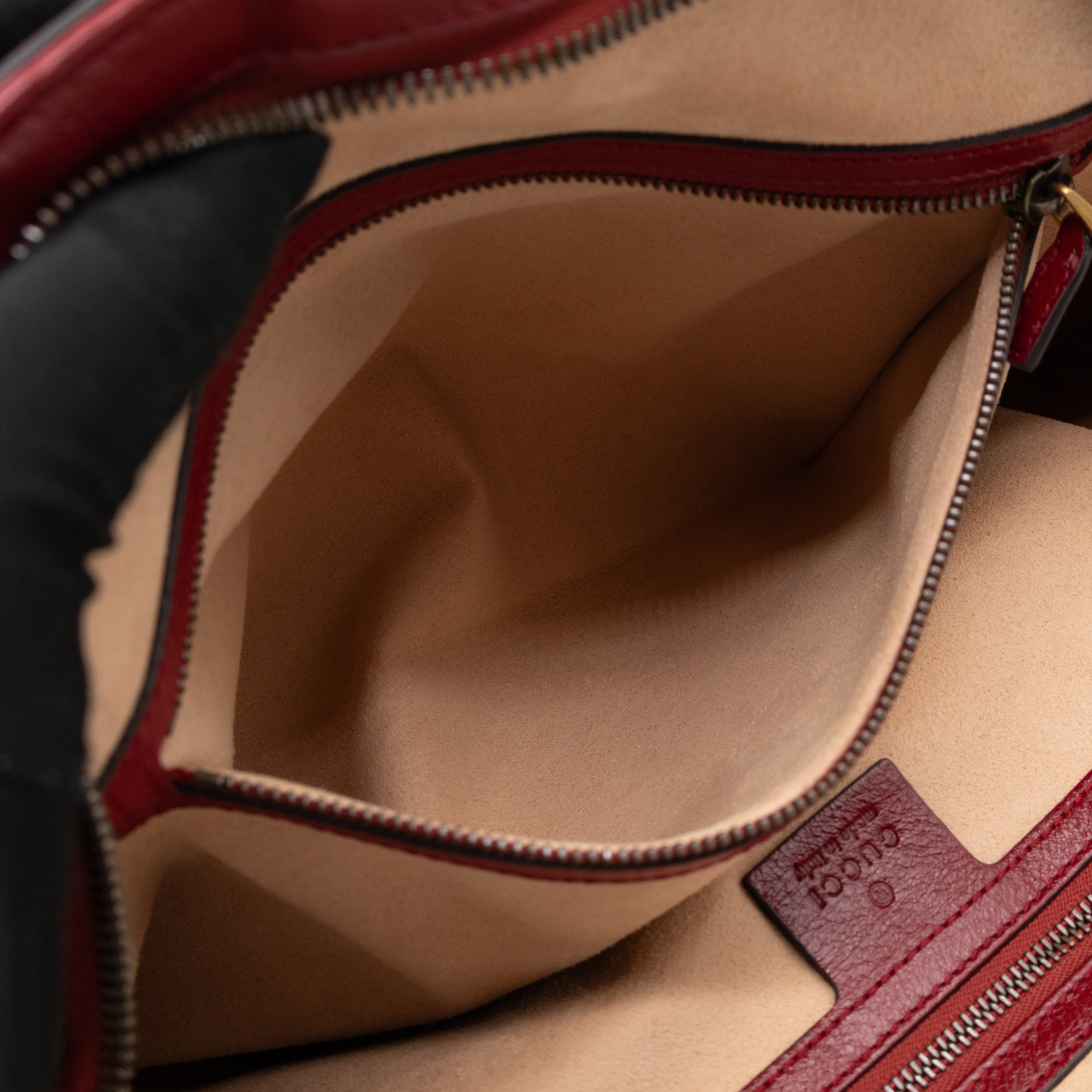 Re(Belle) Medium Shoulder Bag Red Leather