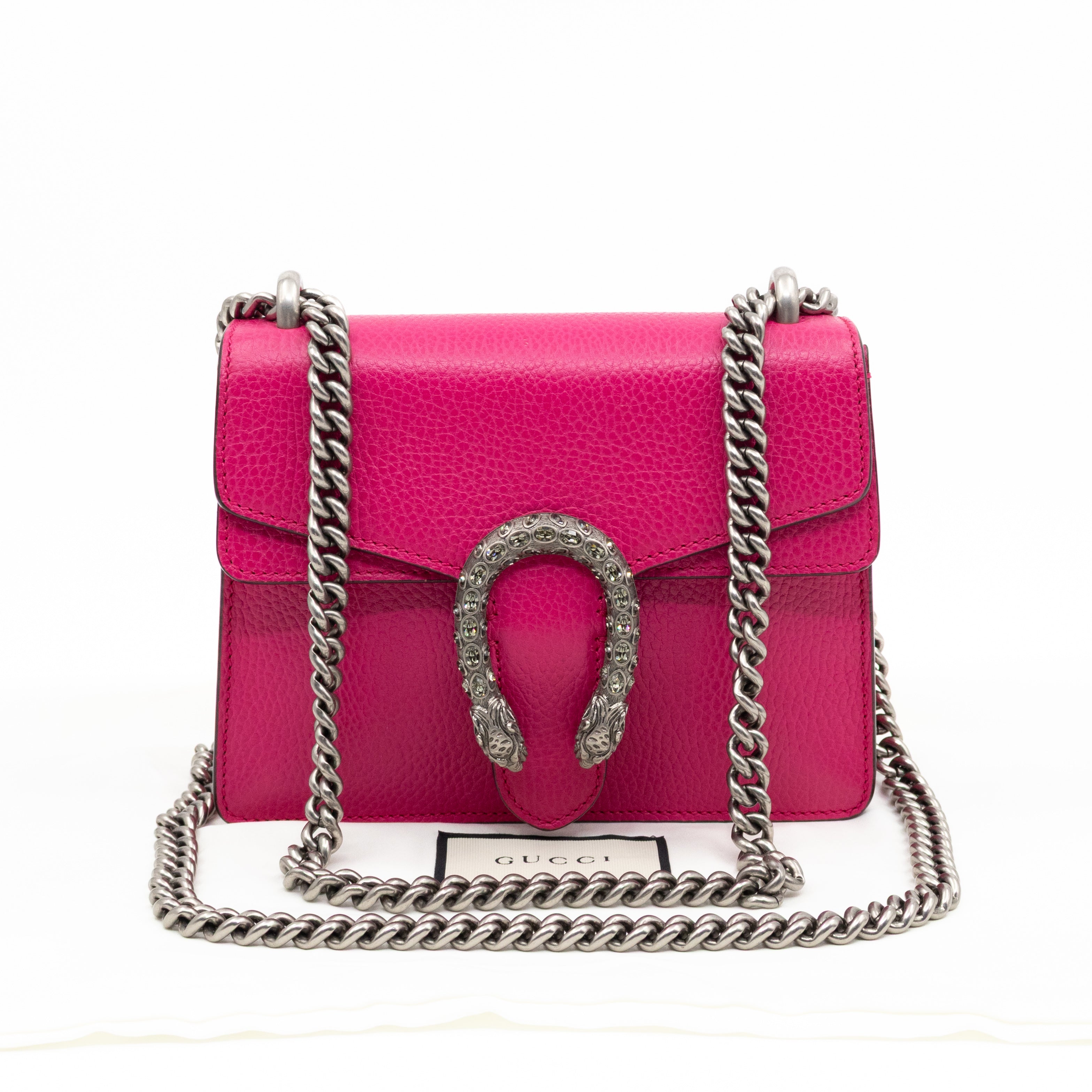 Dionysus Mini Pink Leather