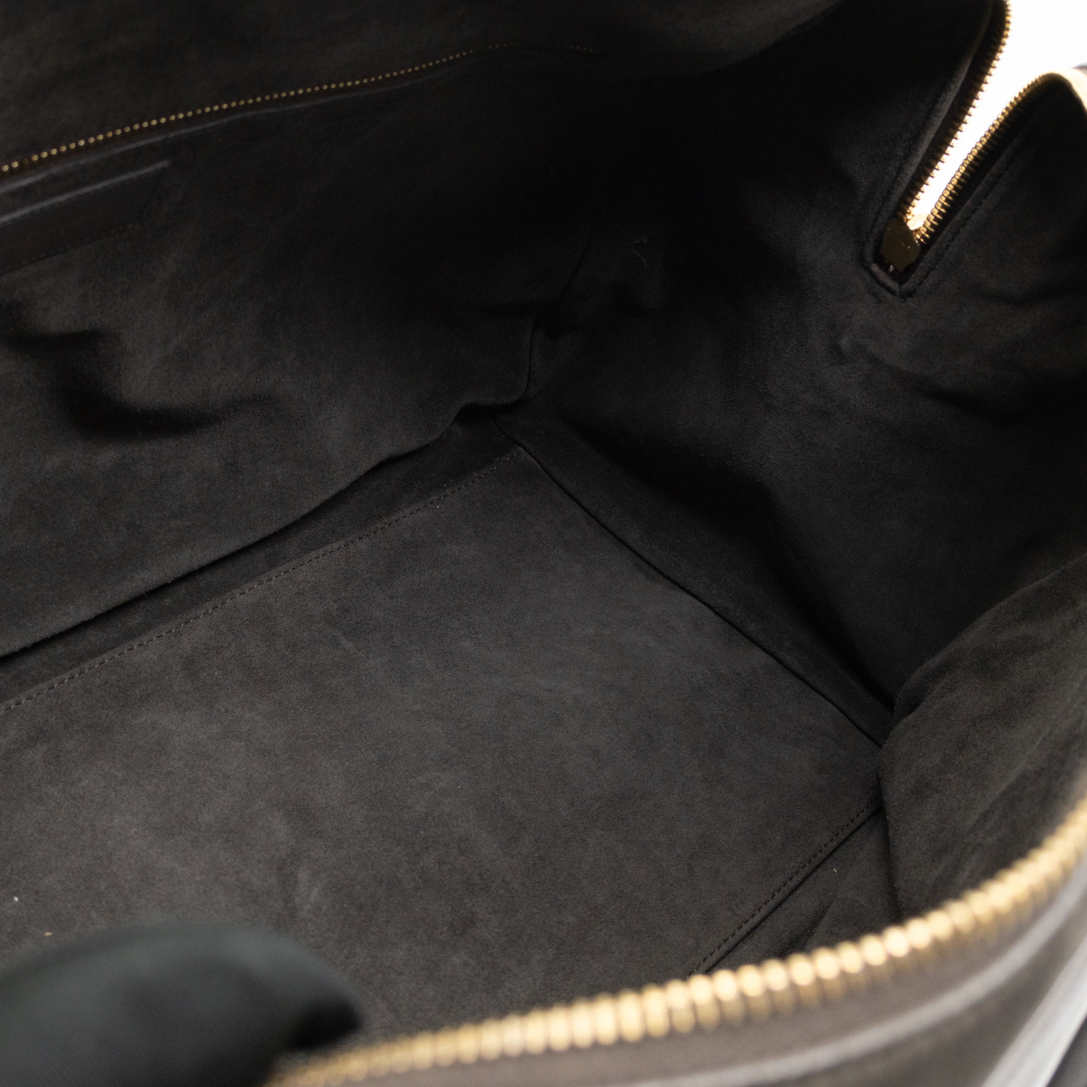 Classic Duffle 12 Bag Grey Suede & Leather