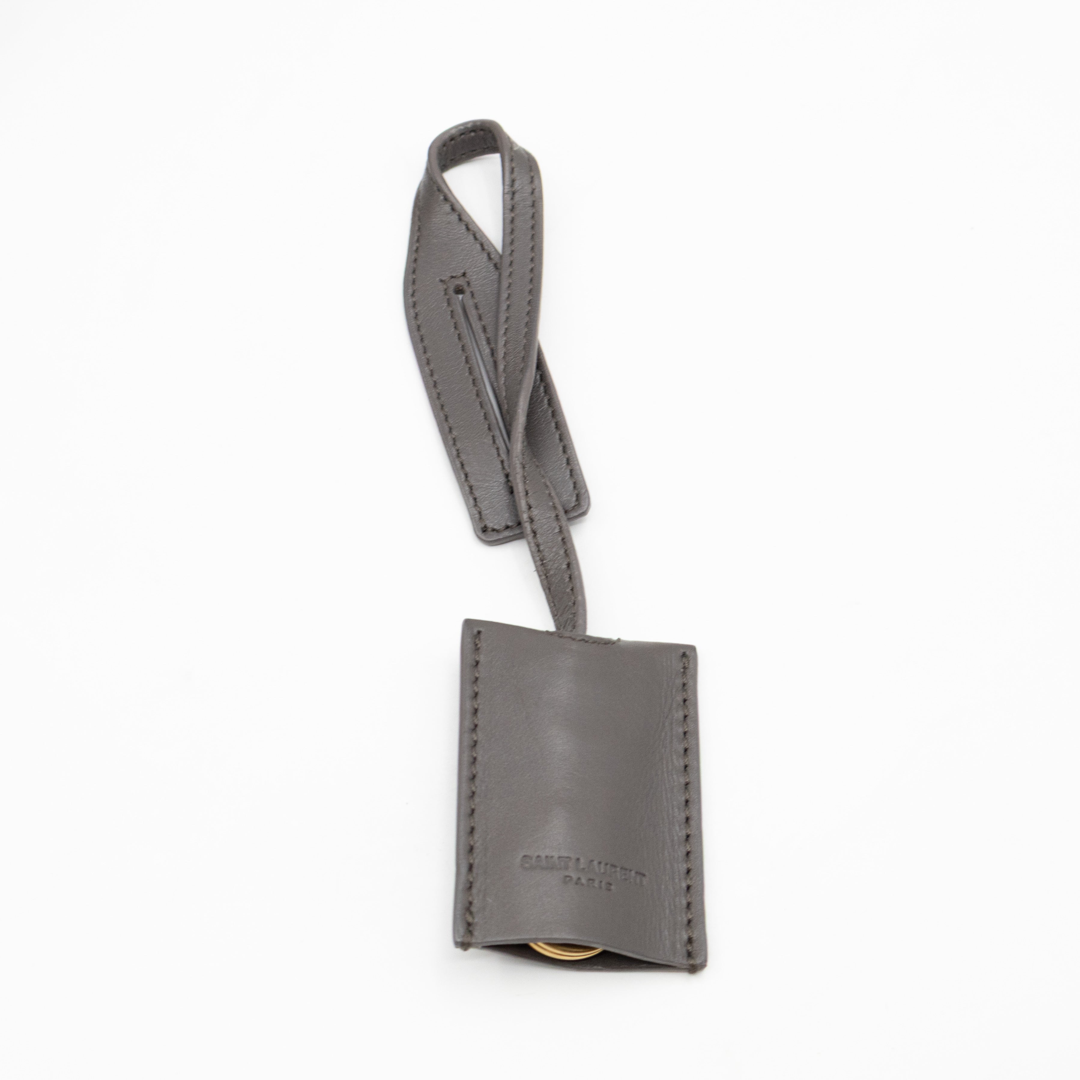 Classic Duffle 12 Bag Grey Suede & Leather