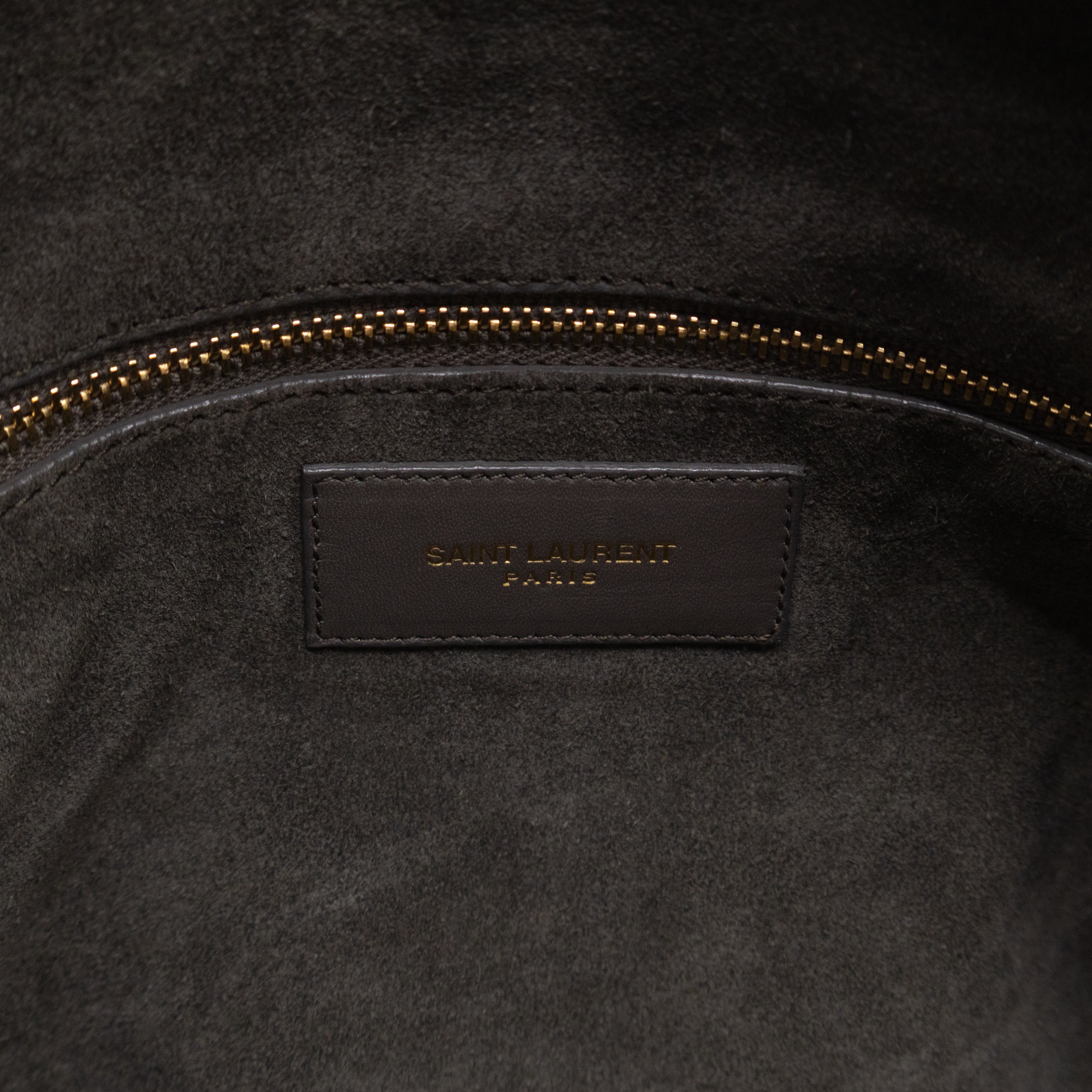 Classic Duffle 12 Bag Grey Suede & Leather
