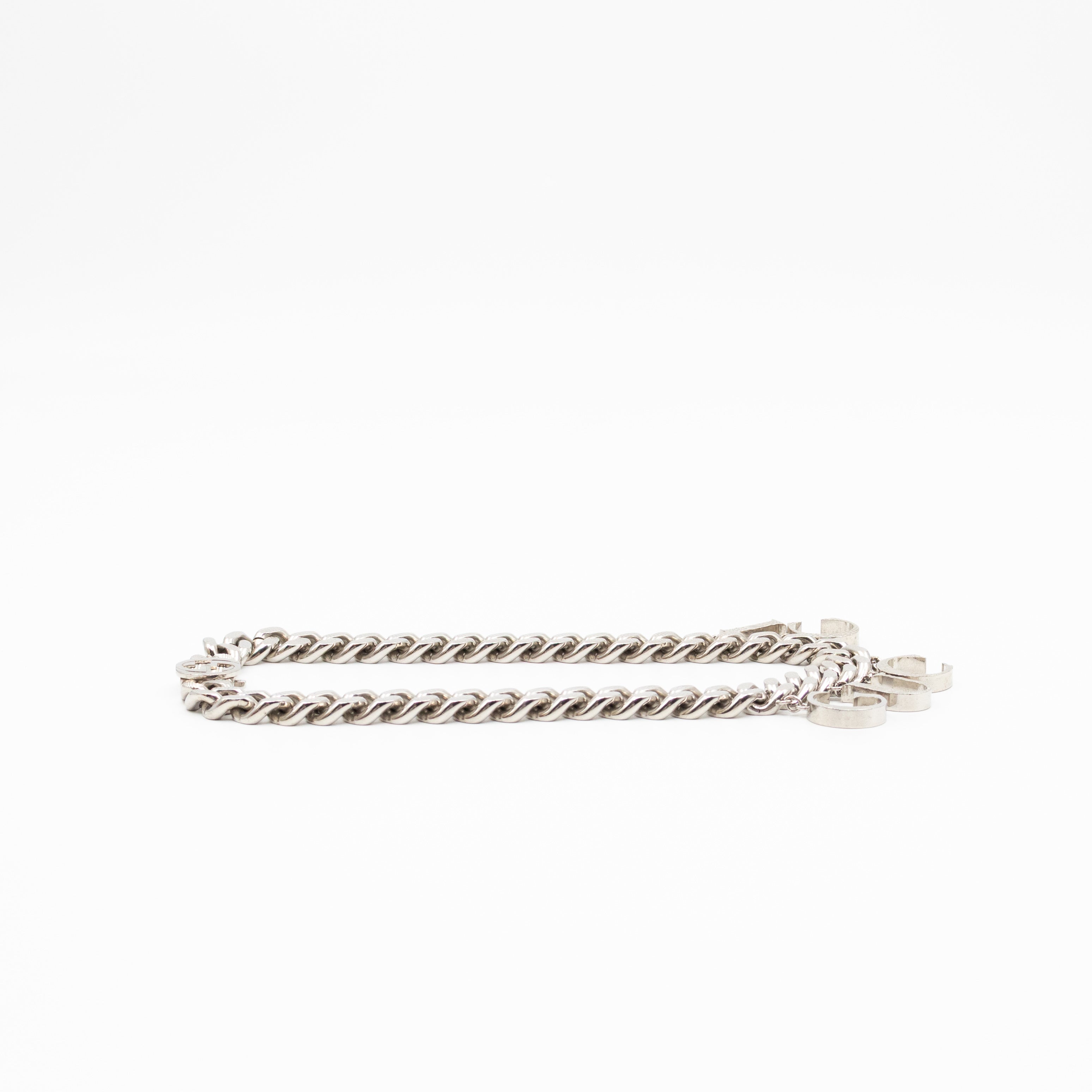 Gucci Script Choker Palladium